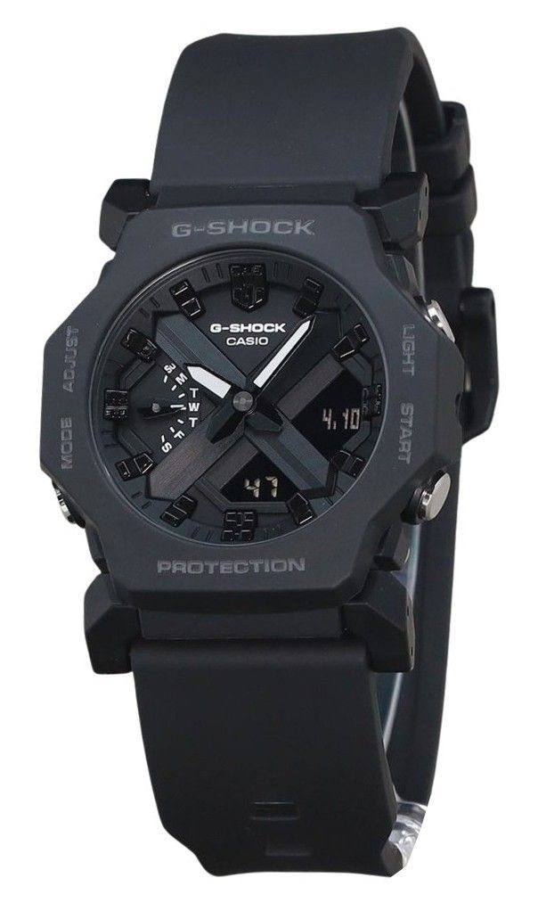 Casio G - Shock Analog Digital Black Resin Black Dial Quartz GA - 2300 - 1A 200M Men's Watch - Prestige Stones