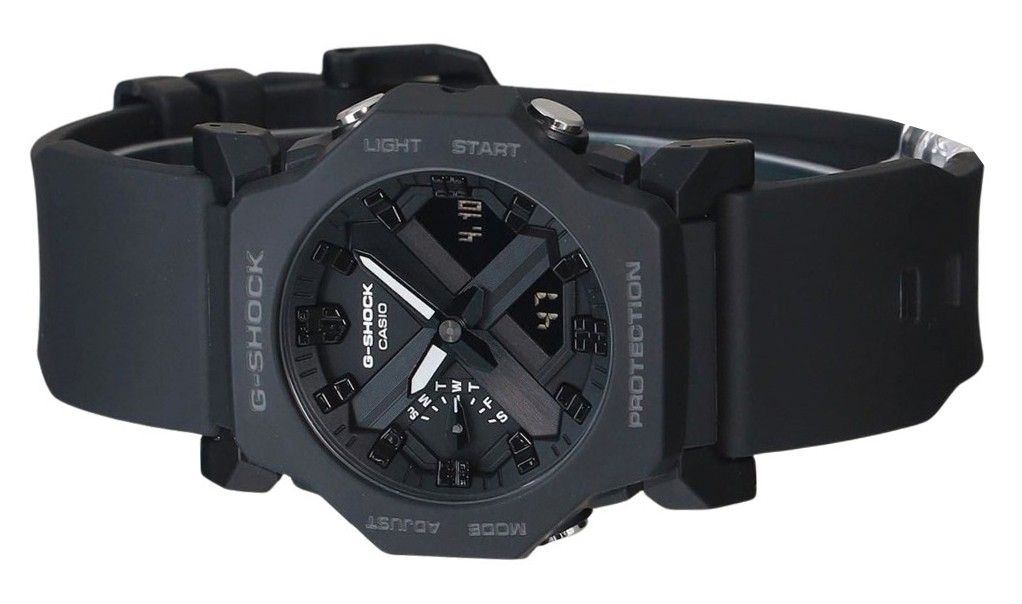 Casio G - Shock Analog Digital Black Resin Black Dial Quartz GA - 2300 - 1A 200M Men's Watch - Prestige Stones