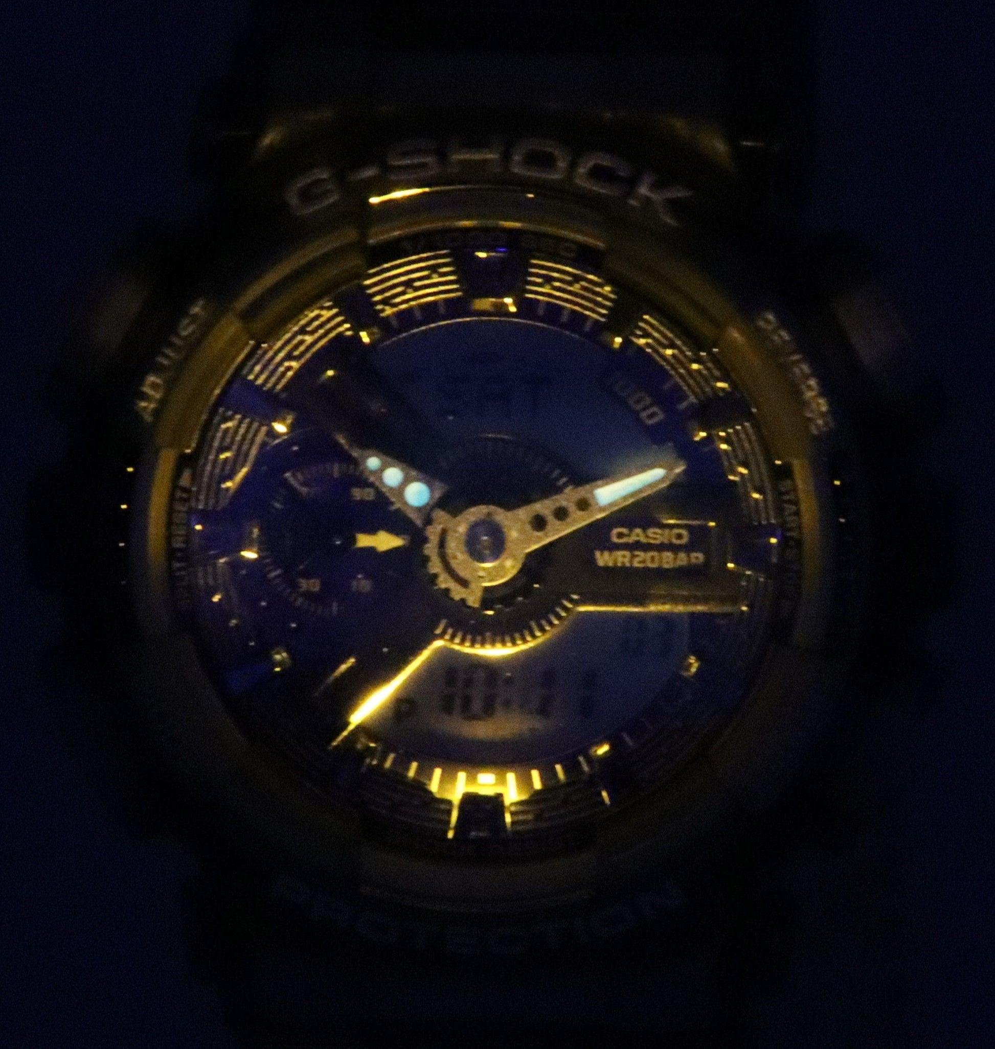 Casio G - Shock Analog Digital Blue Dial Quartz GMA - S110TB - 8A 200M Women's Watch - Prestige Stones