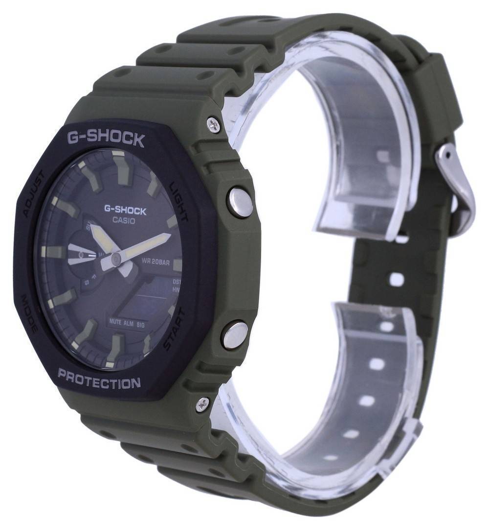 Casio G - Shock Analog Digital Carbon Core Guard GA - 2110SU - 3A GA2110SU - 3 200M Men's Watch - Prestige Stones