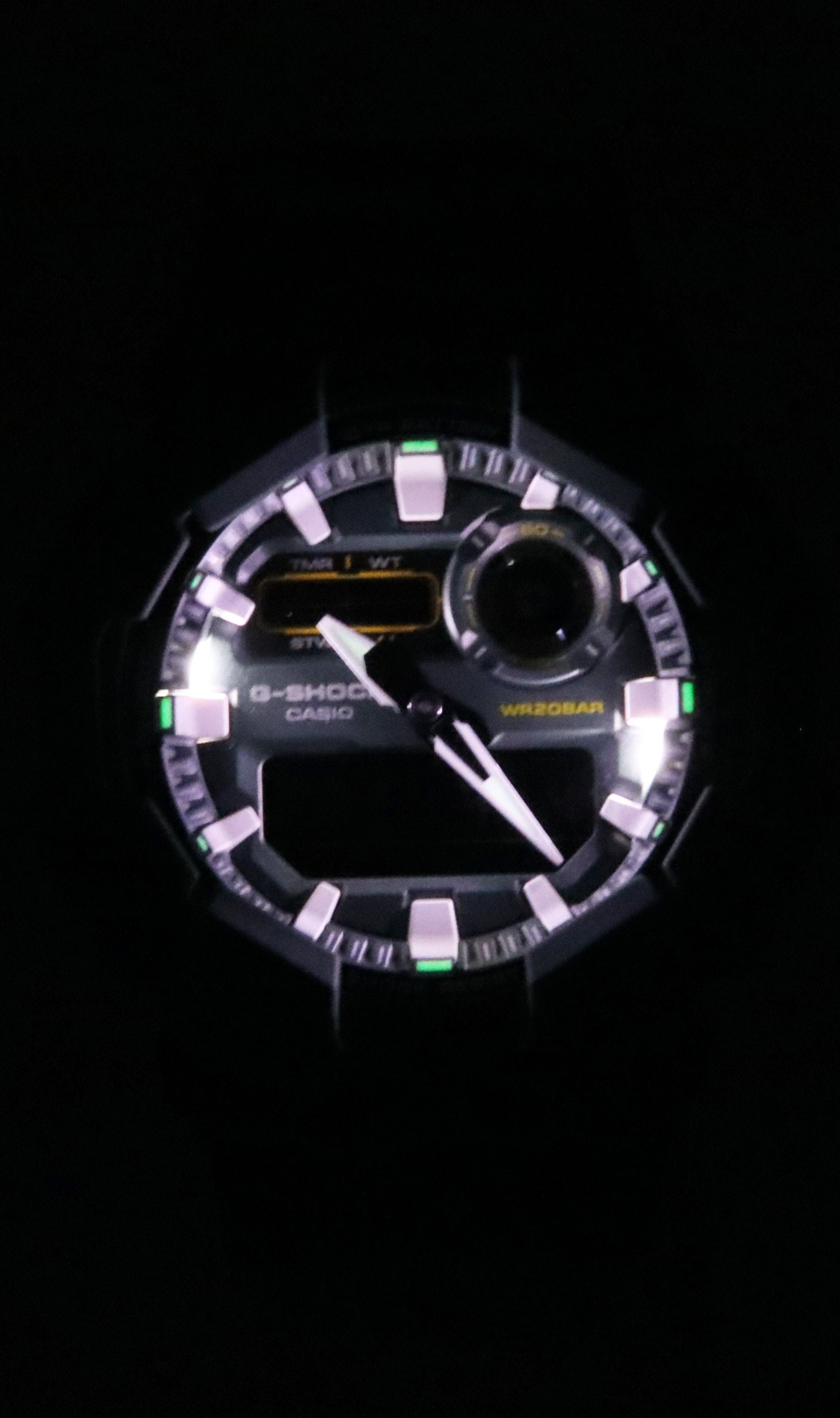 Casio G - Shock Analog Digital Cloth Strap Blue Dial Quartz GA - 010CE - 2A 200M Men's Watch - Prestige Stones