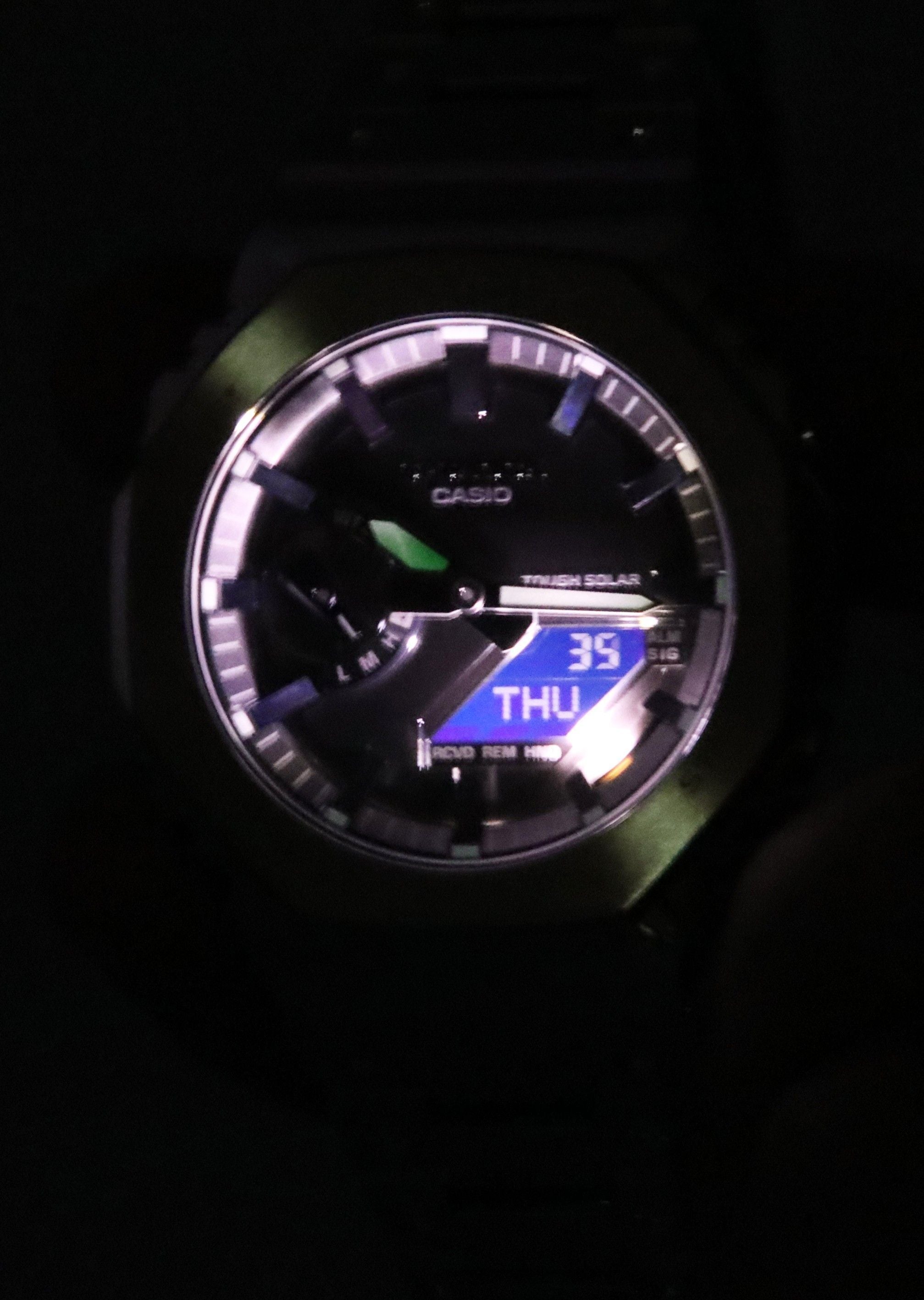 Casio G - Shock Analog Digital Full Metal Black Dial Solar GM - B2100D - 1A 200M Men's Watch - Prestige Stones