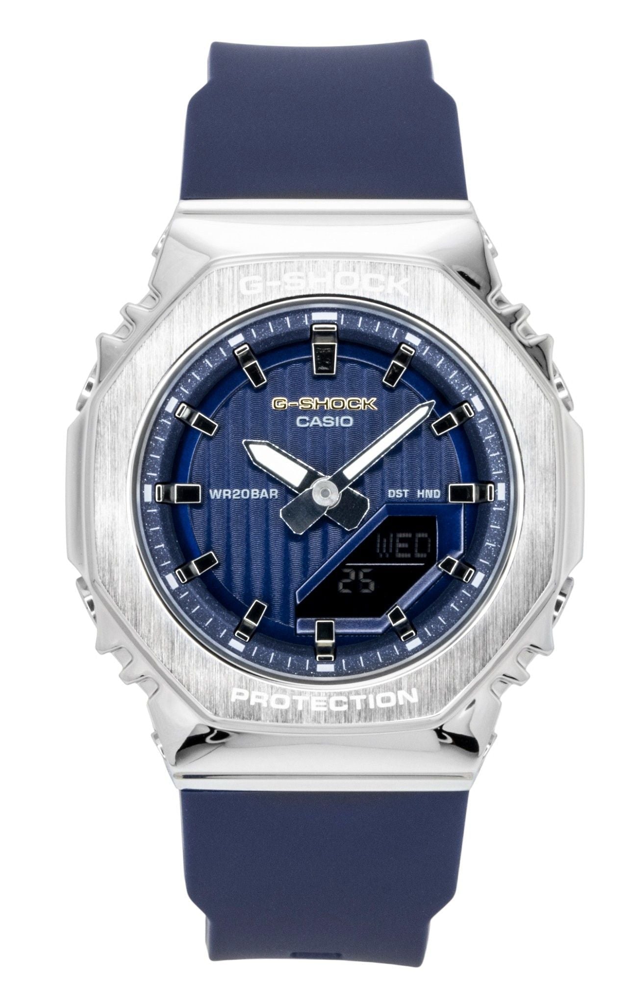 Casio G - Shock Analog Digital Limited Edition Bio - Based Resin Blue Dial Quartz GM - S2110SH - 2A 200M Women's Watch - Prestige Stones