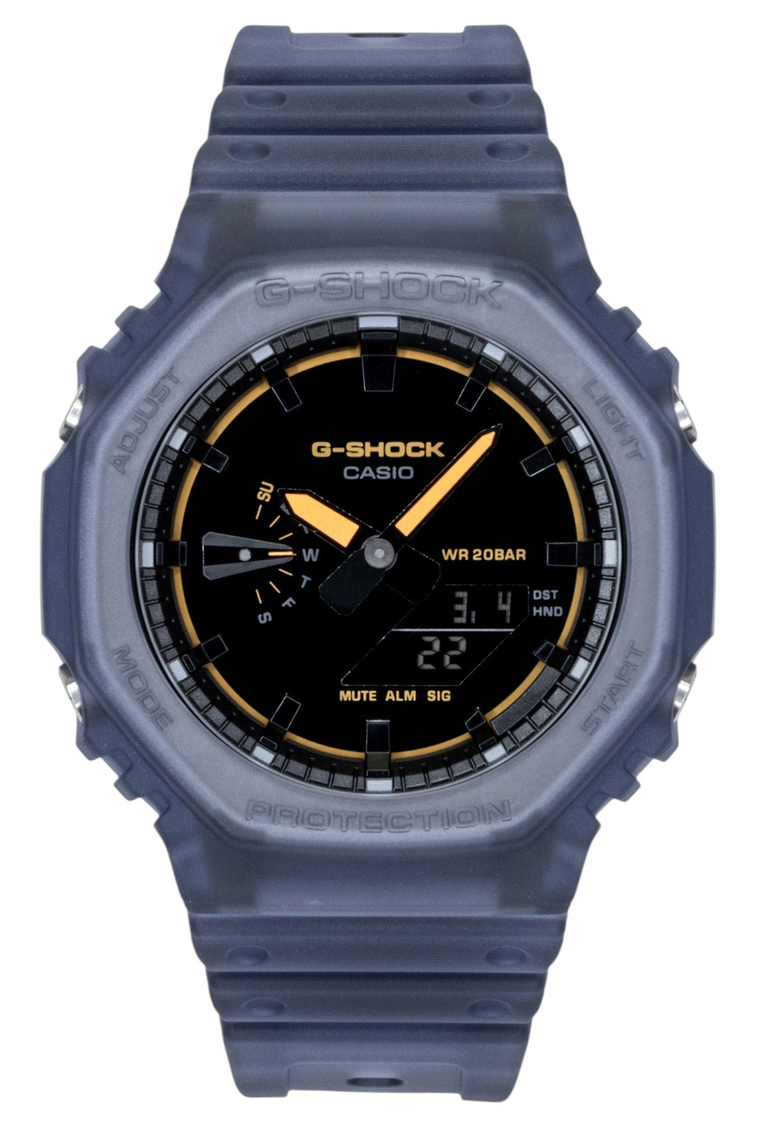 Casio G - Shock Analog Digital Resin Strap Black Dial Quartz GA - 2100K - 2A 200M Men's Watch - Prestige Stones