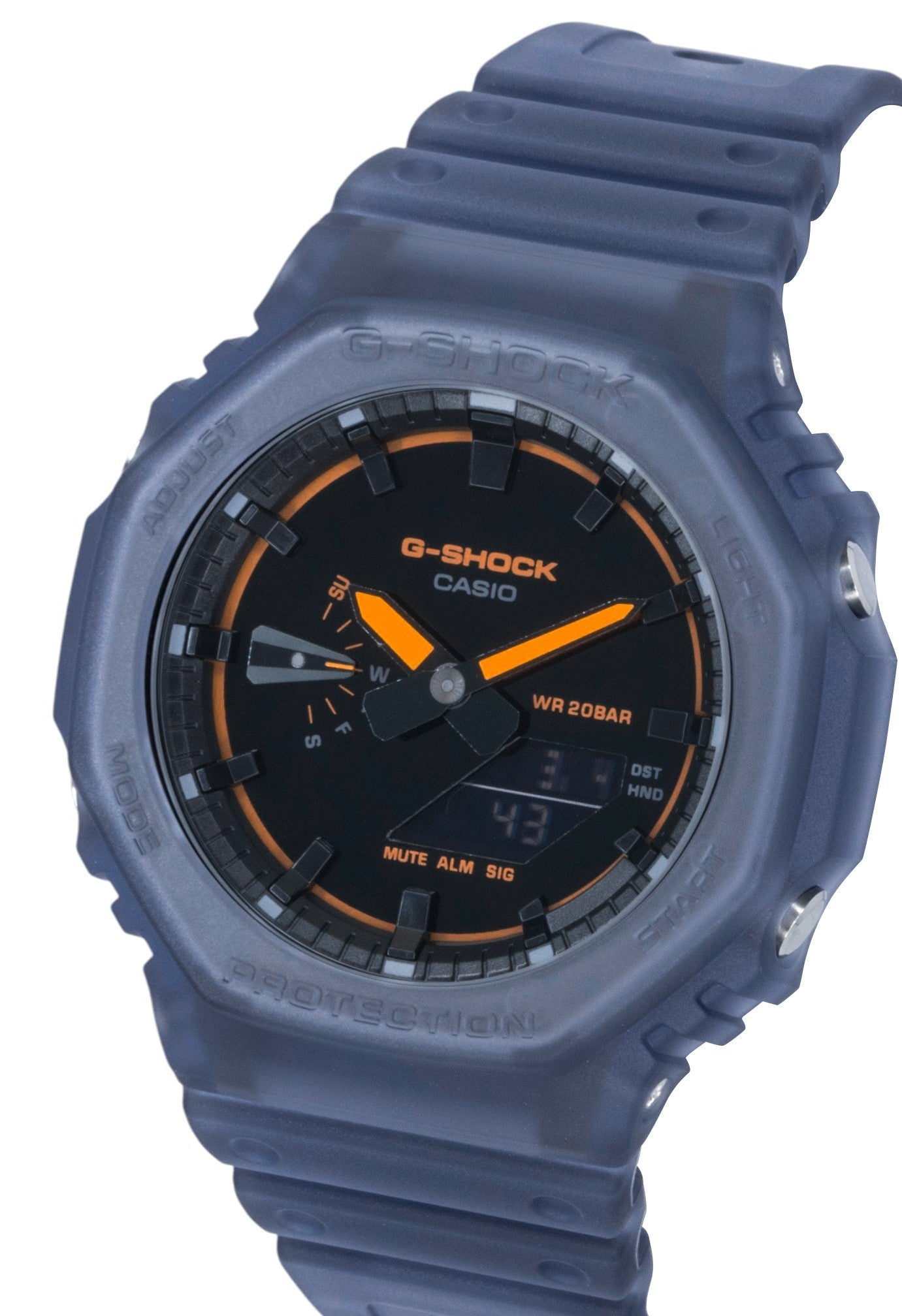 Casio G - Shock Analog Digital Resin Strap Black Dial Quartz GA - 2100K - 2A 200M Men's Watch - Prestige Stones