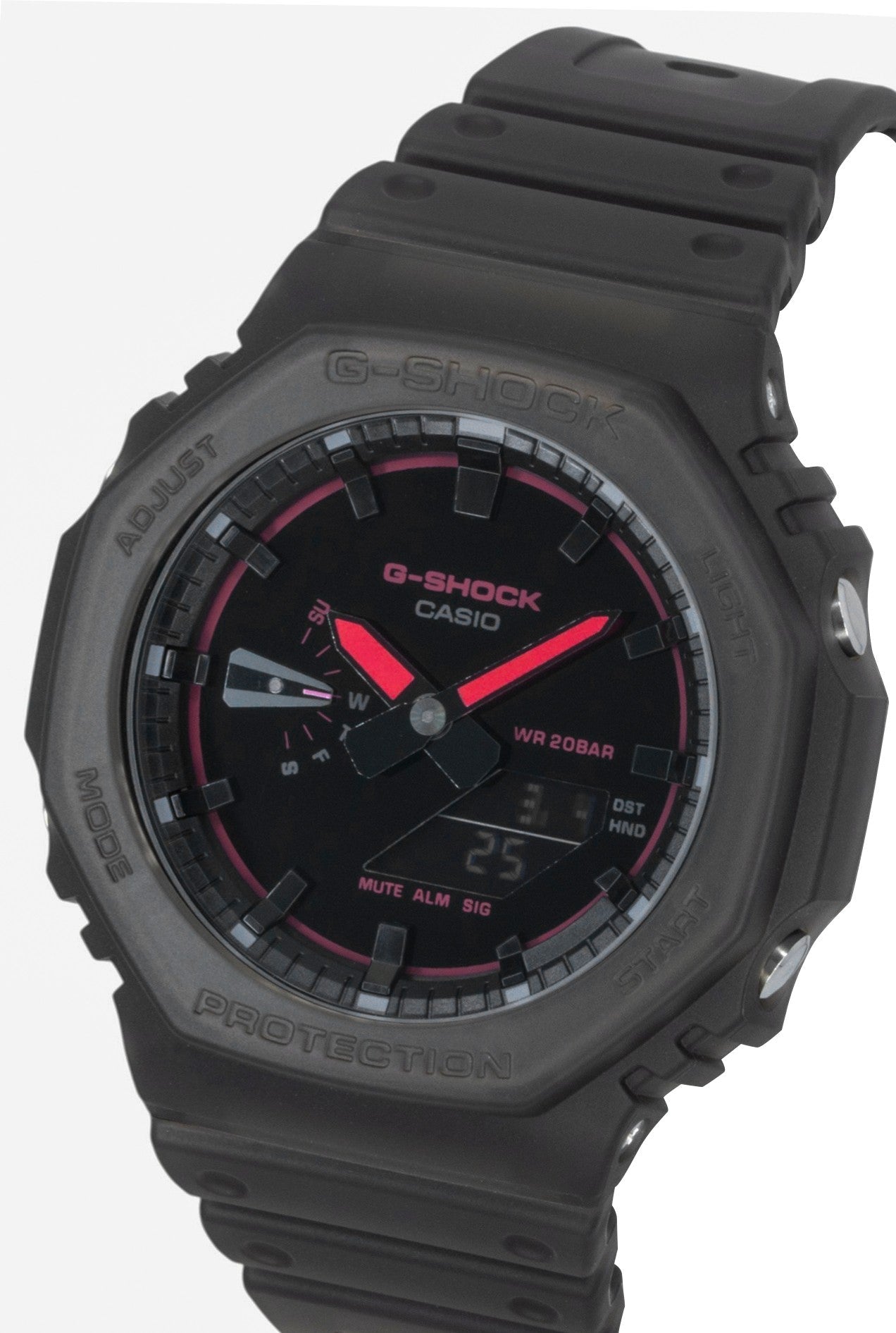 Casio G - Shock Analog Digital Resin Strap Black Dial Quartz GA - 2100K - 5A 200M Men's Watch - Prestige Stones
