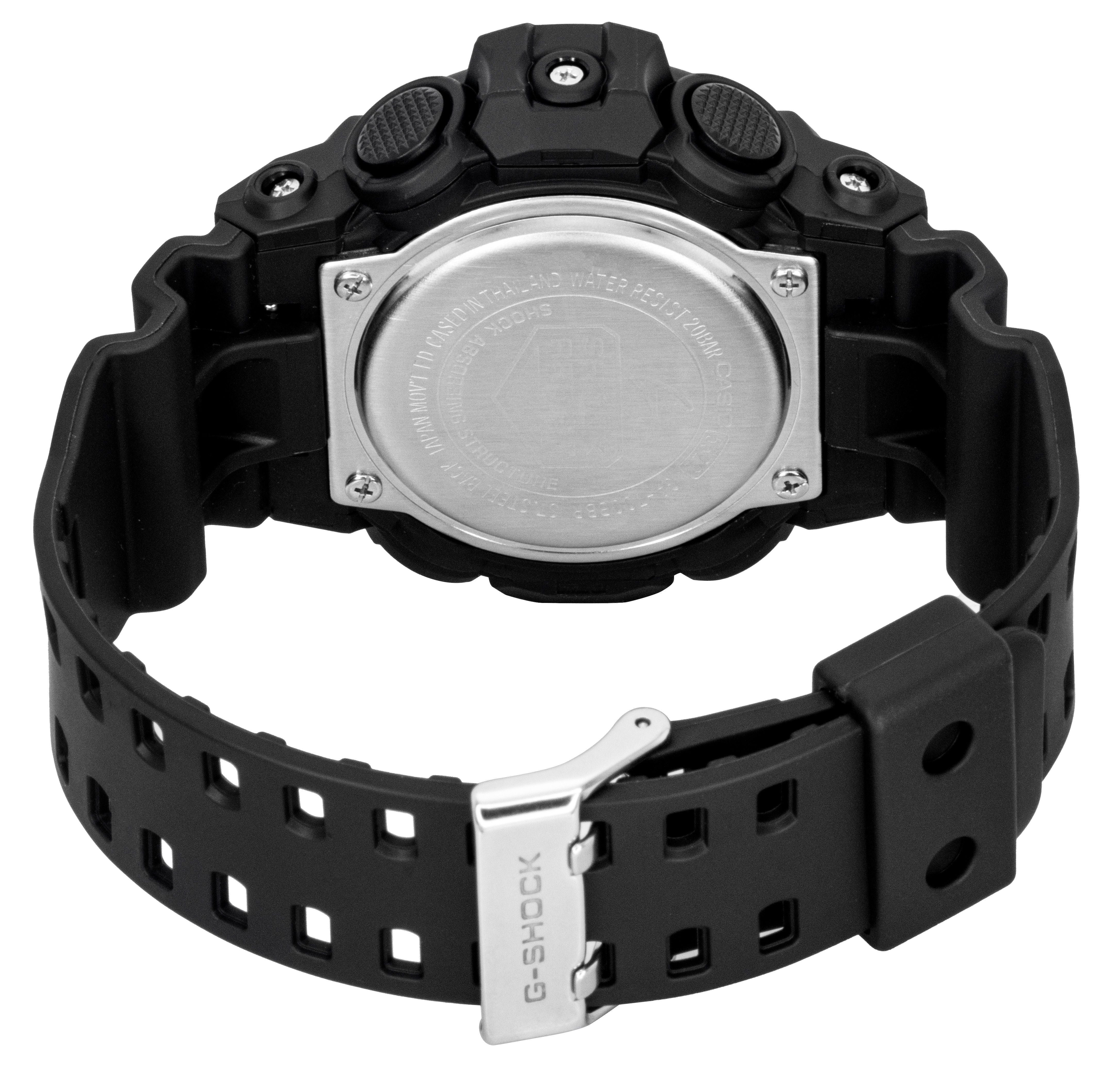 Casio G - Shock Analog Digital Resin Strap Black Dial Quartz GA - 700BBR - 1A 200M Men's Watch - Prestige Stones