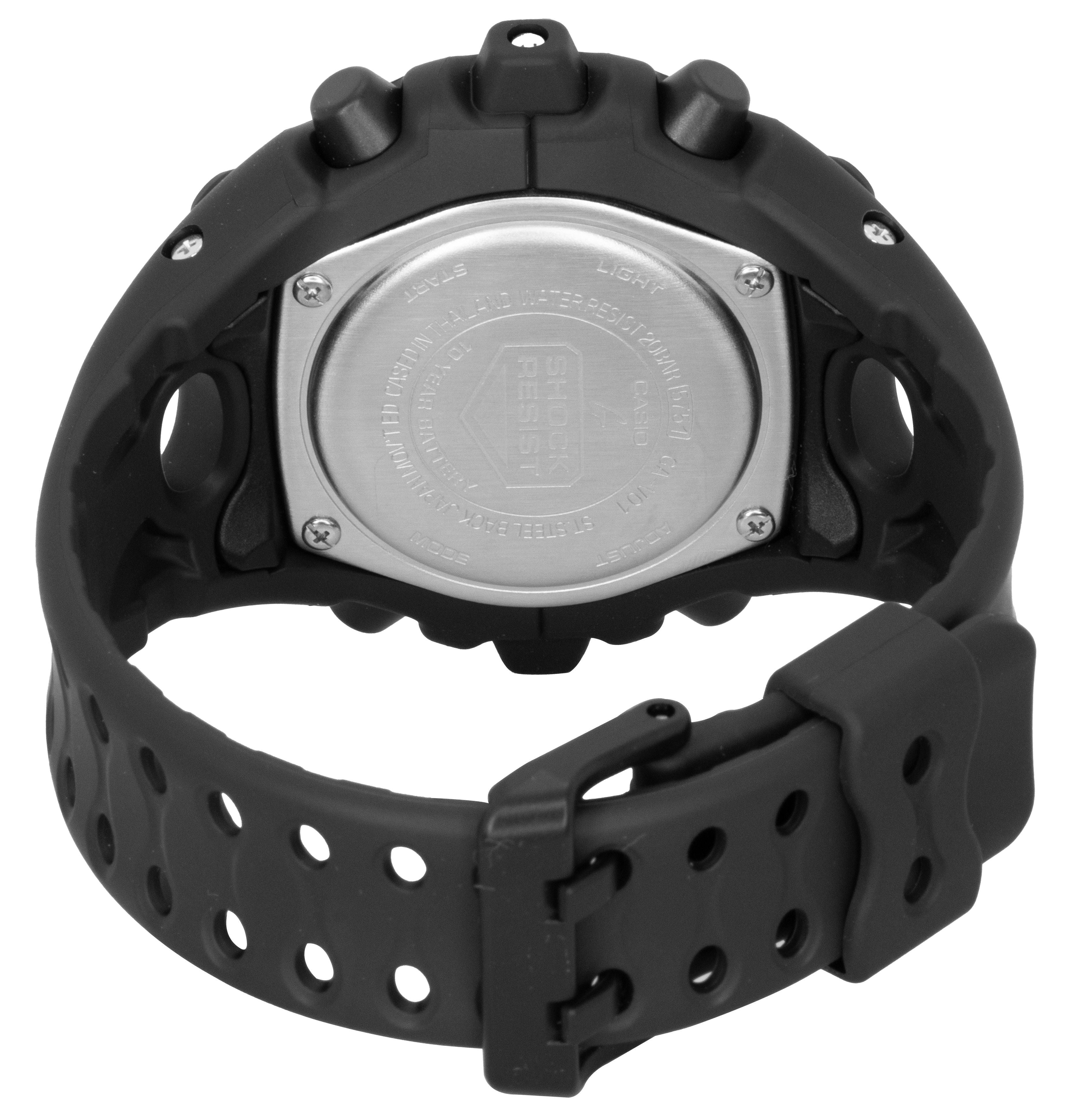 Casio G - Shock Analog Digital Resin Strap Black Dial Quartz GA - V01 - 1A 200M Men's Watch - Prestige Stones