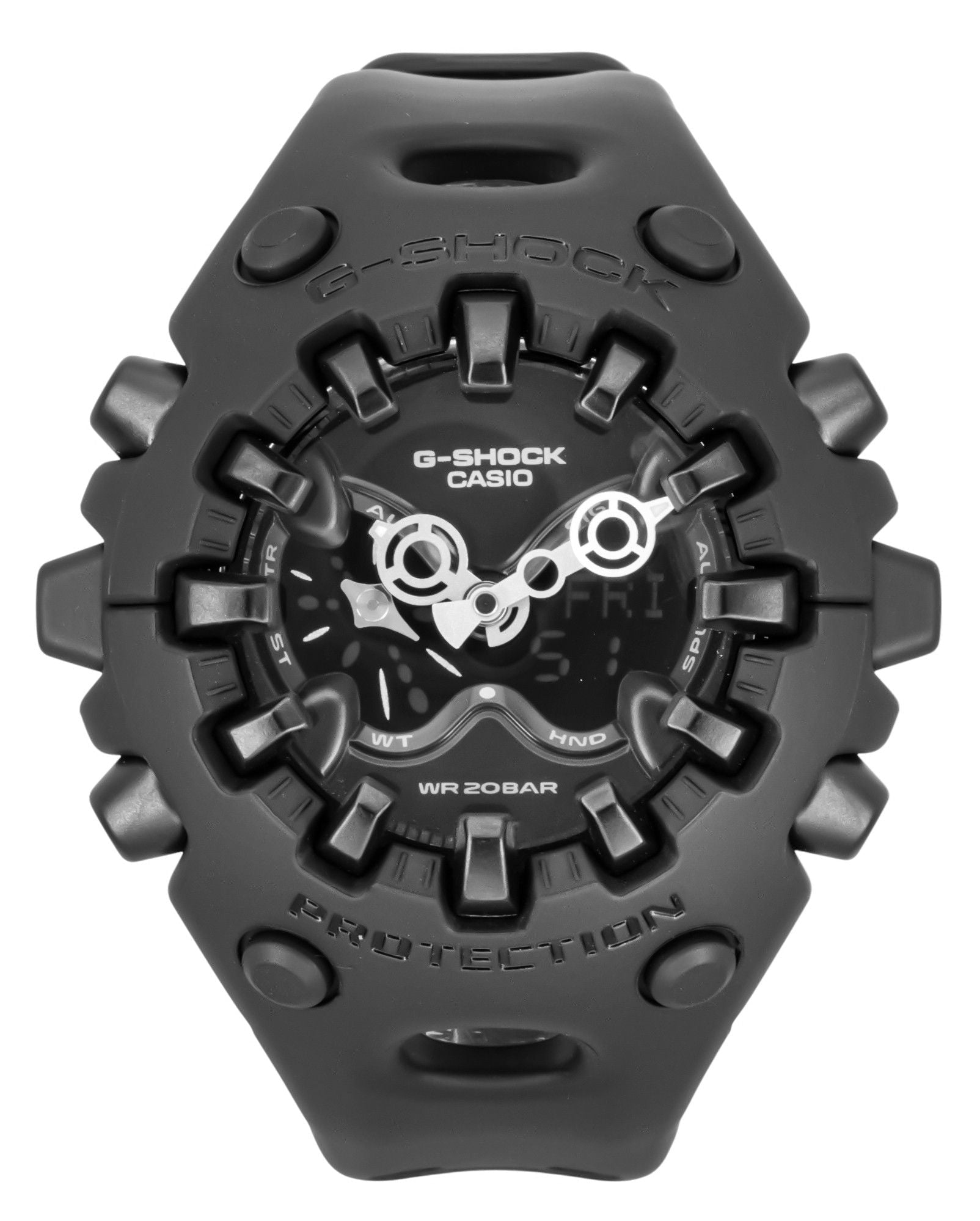Casio G - Shock Analog Digital Resin Strap Black Dial Quartz GA - V01 - 1A 200M Men's Watch - Prestige Stones