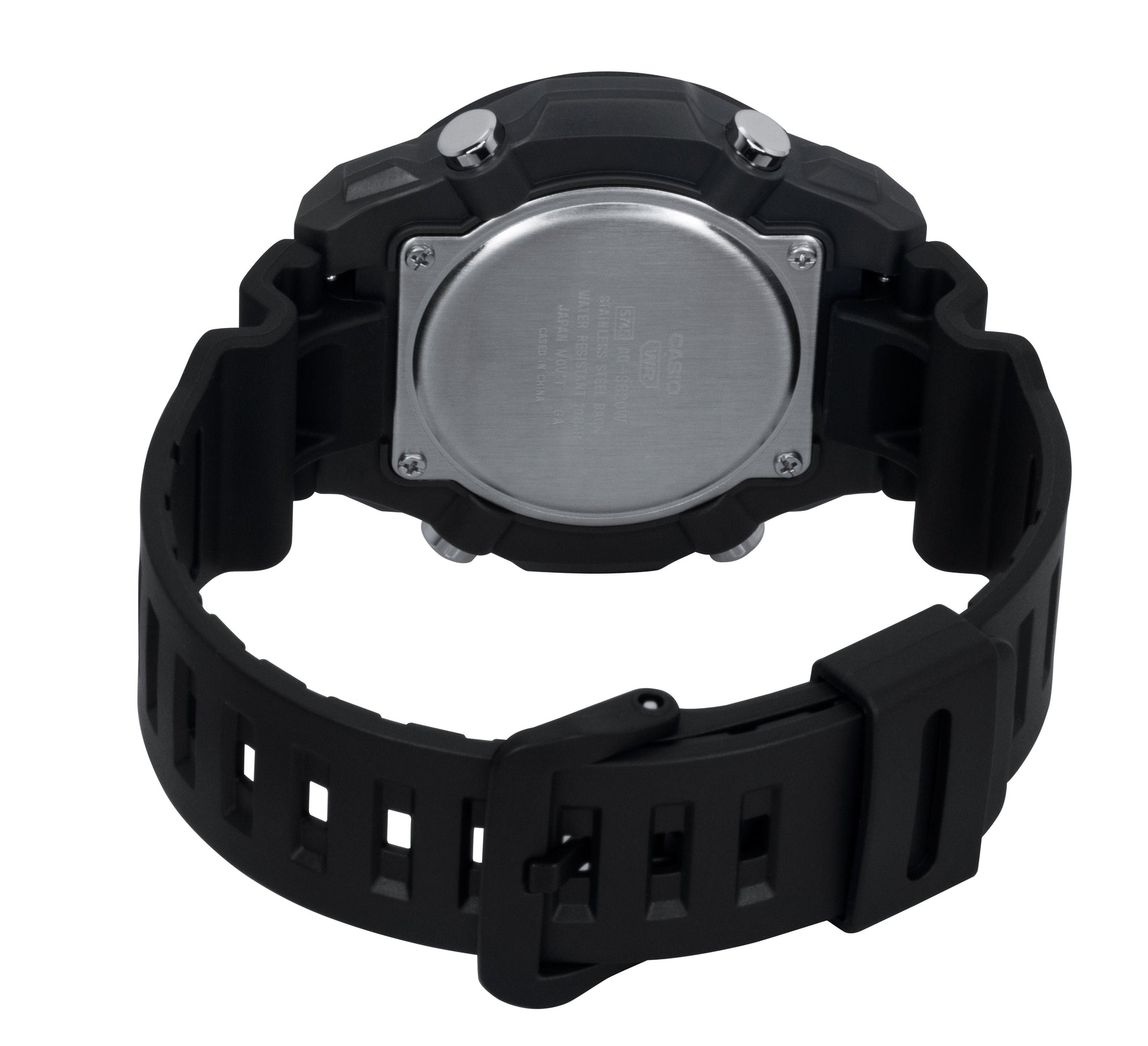 Casio G - Shock Analog Digital Resin Strap Black Dial Solar AQ - S820W - 1AV 100M Men's Watch - Prestige Stones