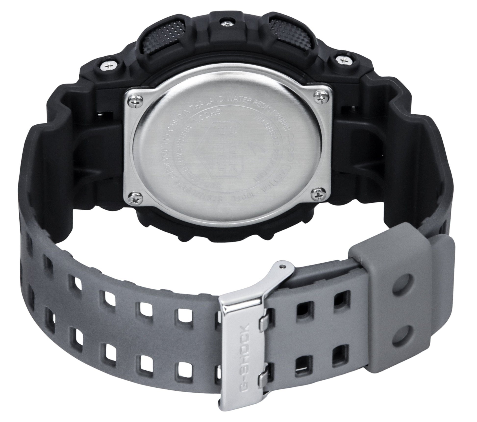 Casio G - Shock Analog Digital Resin Strap Blue Dial Quartz GA - 100FL - 1A 200M Men's Watch - Prestige Stones