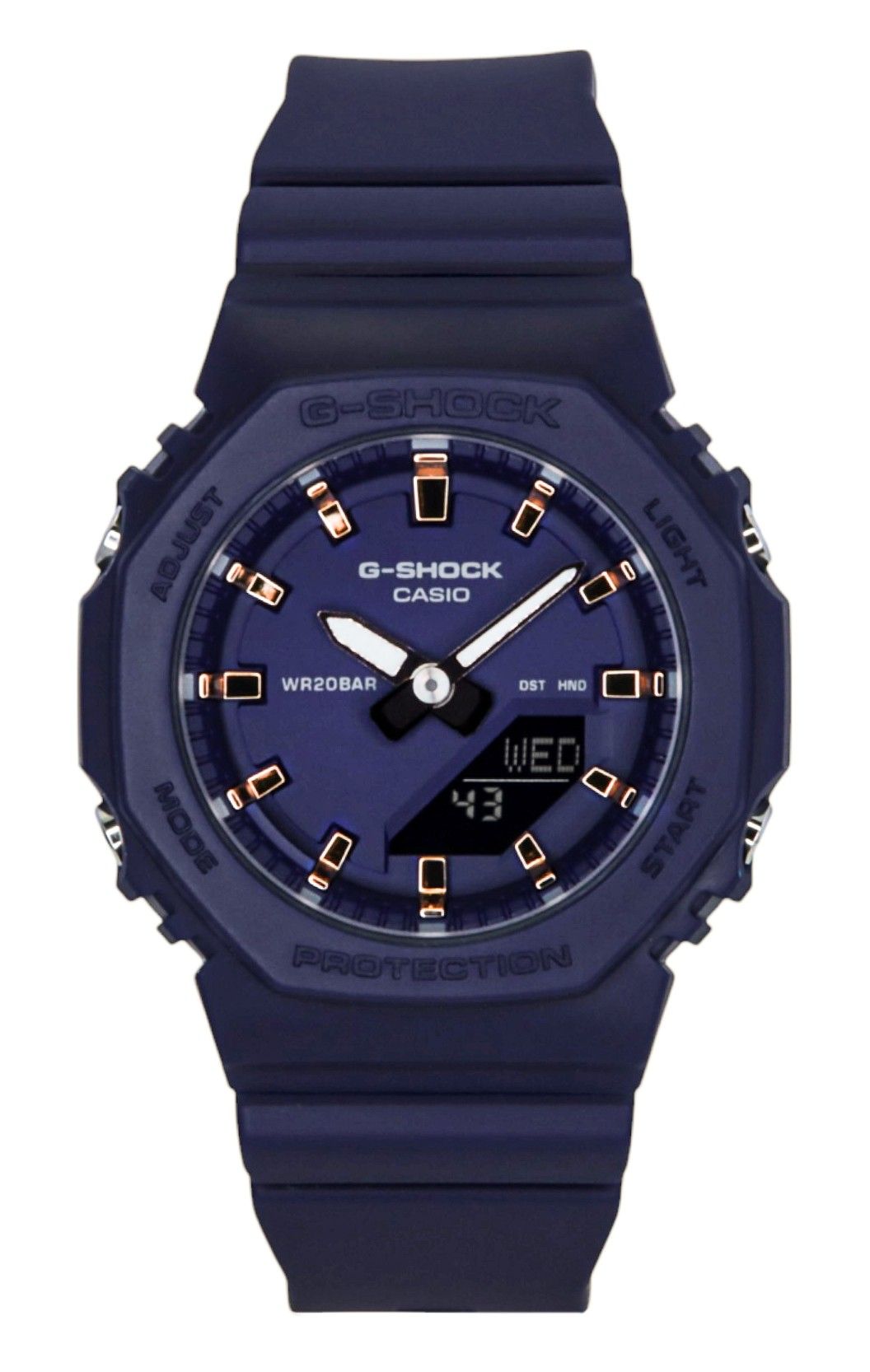 Casio G - Shock Analog Digital Resin Strap Blue Dial Quartz GMA - P2100M - 2A 200M Women's Watch - Prestige Stones