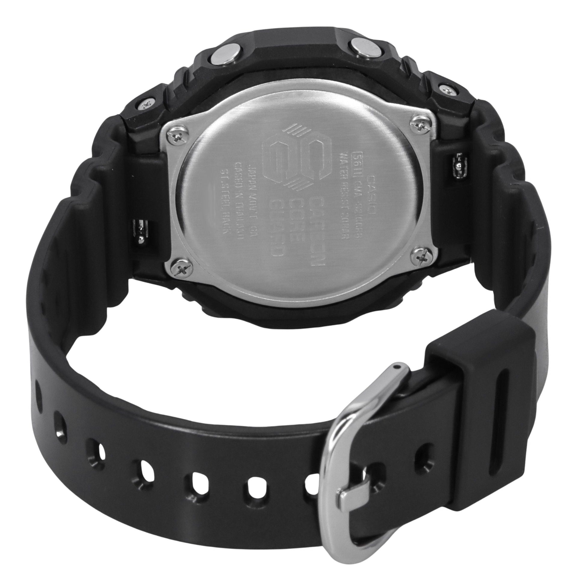 Casio G - Shock Analog Digital Resin Strap Burgundy Dial Quartz GMA - S2100RB - 1A 200M Women's Watch - Prestige Stones