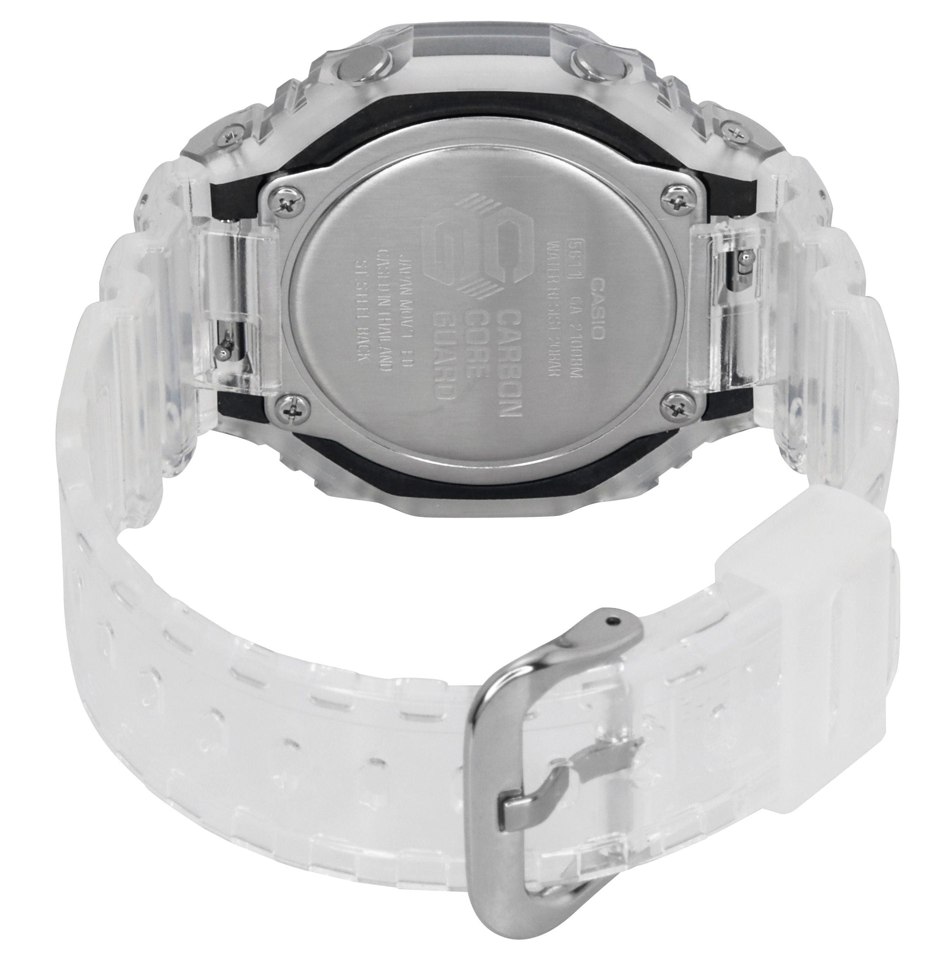 Casio G - Shock Analog Digital Resin Strap Grey Dial Quartz GA - 2100BM - 7A8 200M Unisex Watch - Prestige Stones