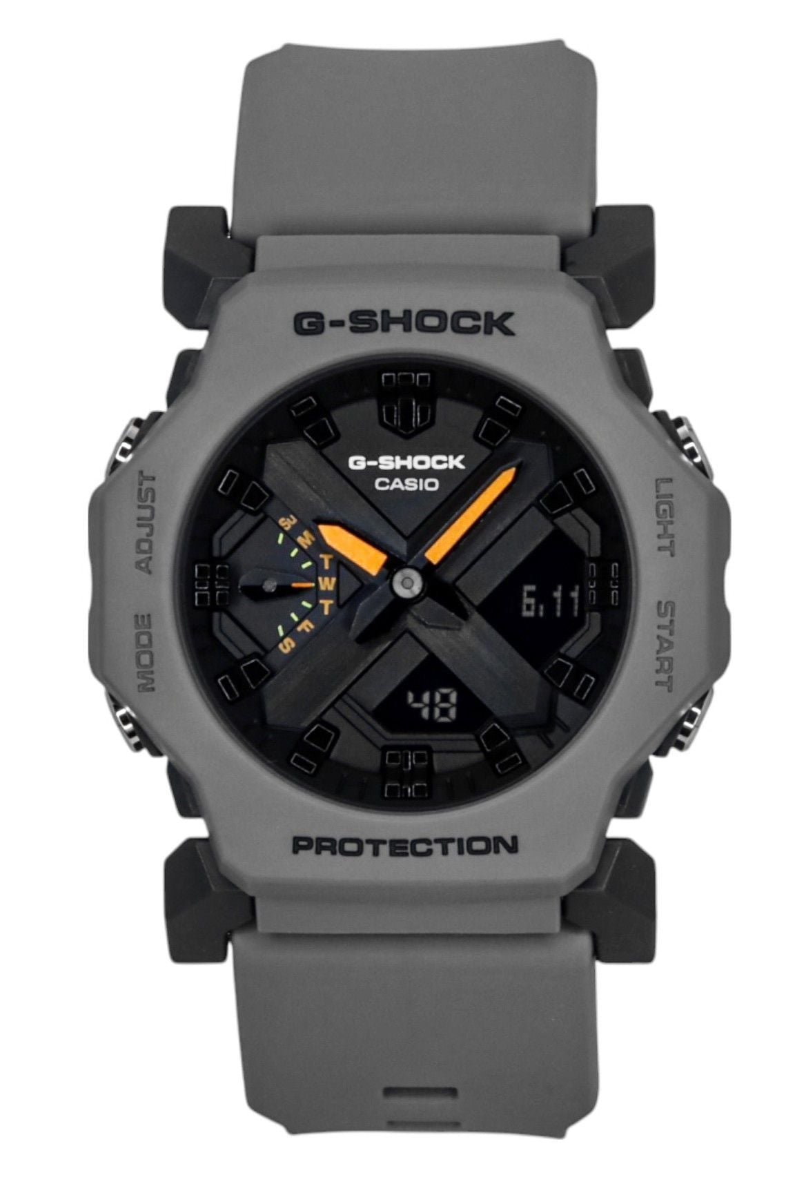 Casio G - Shock Analog Digital Resin Strap Grey Dial Quartz GA - 2300 - 8A 200M Unisex Watch - Prestige Stones