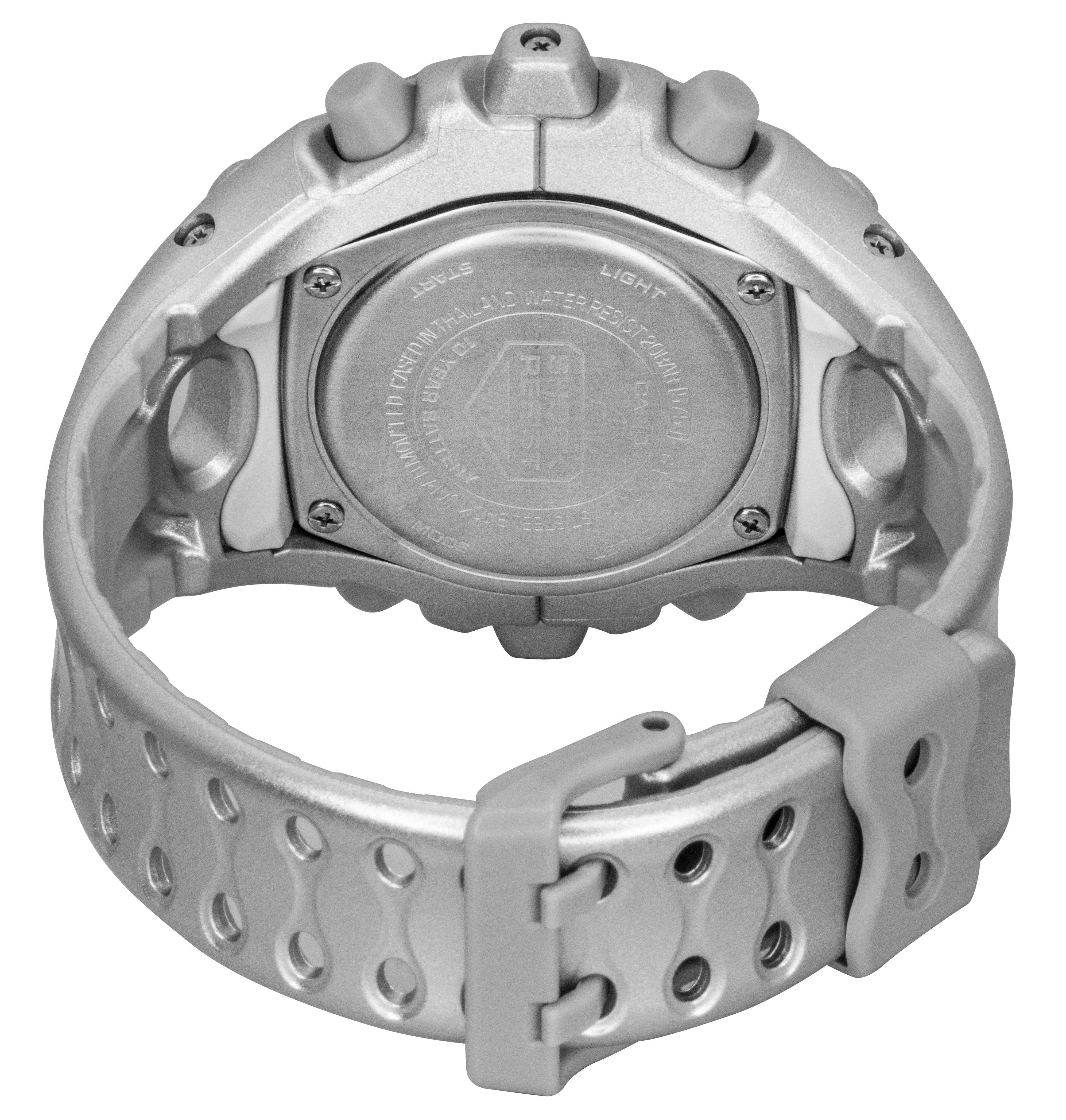 Casio G - Shock Analog Digital Resin Strap Silver Dial Quartz GA - V01A - 8A 200M Unisex Watch - Prestige Stones
