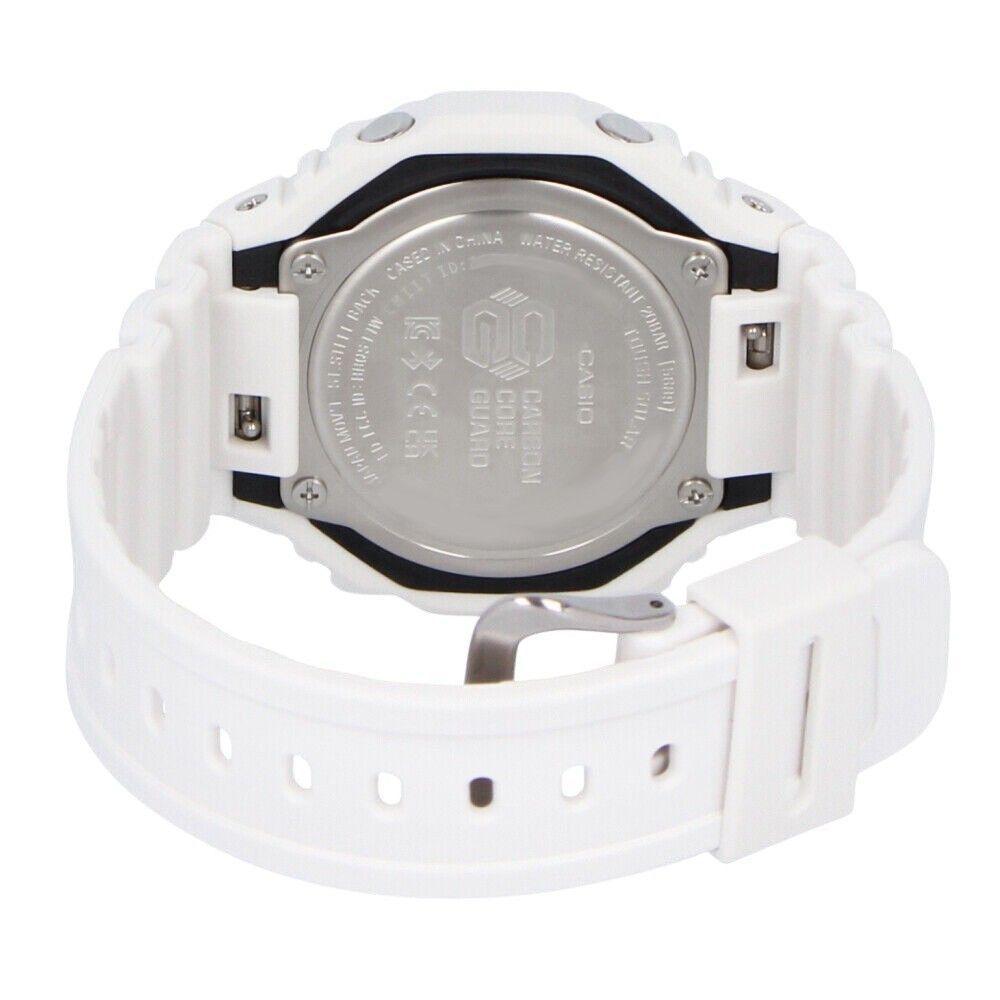 Casio G - Shock Analog Digital Resin Strap White Dial Tough Solar GA - B2100FC - 7A 200M Men's Watch - Prestige Stones