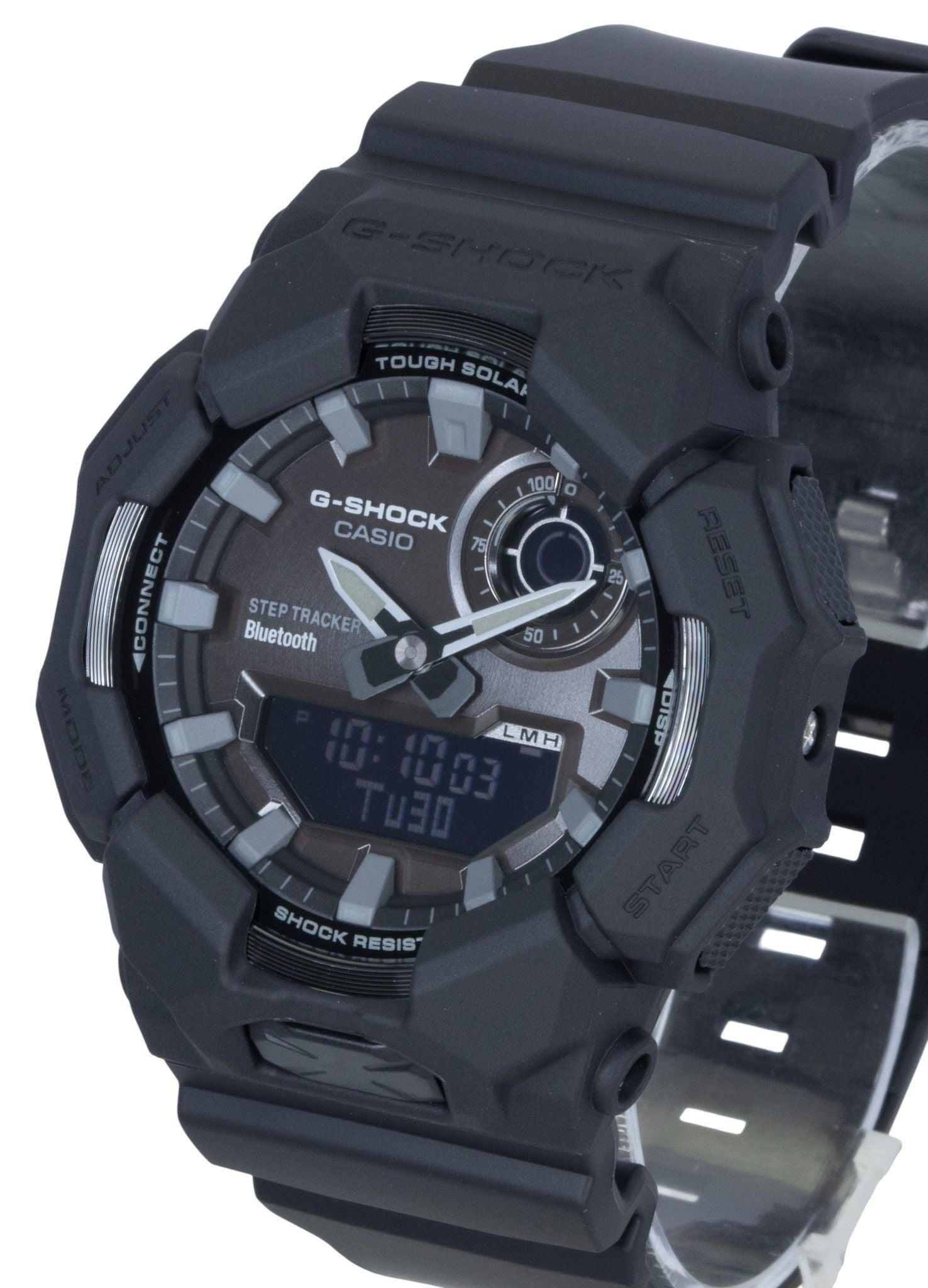 Casio G - Shock Analog Digital Smartphone Link Bio - Based Resin Black Dial Solar GA - B010 - 1A1 200M Men's Watch - Prestige Stones