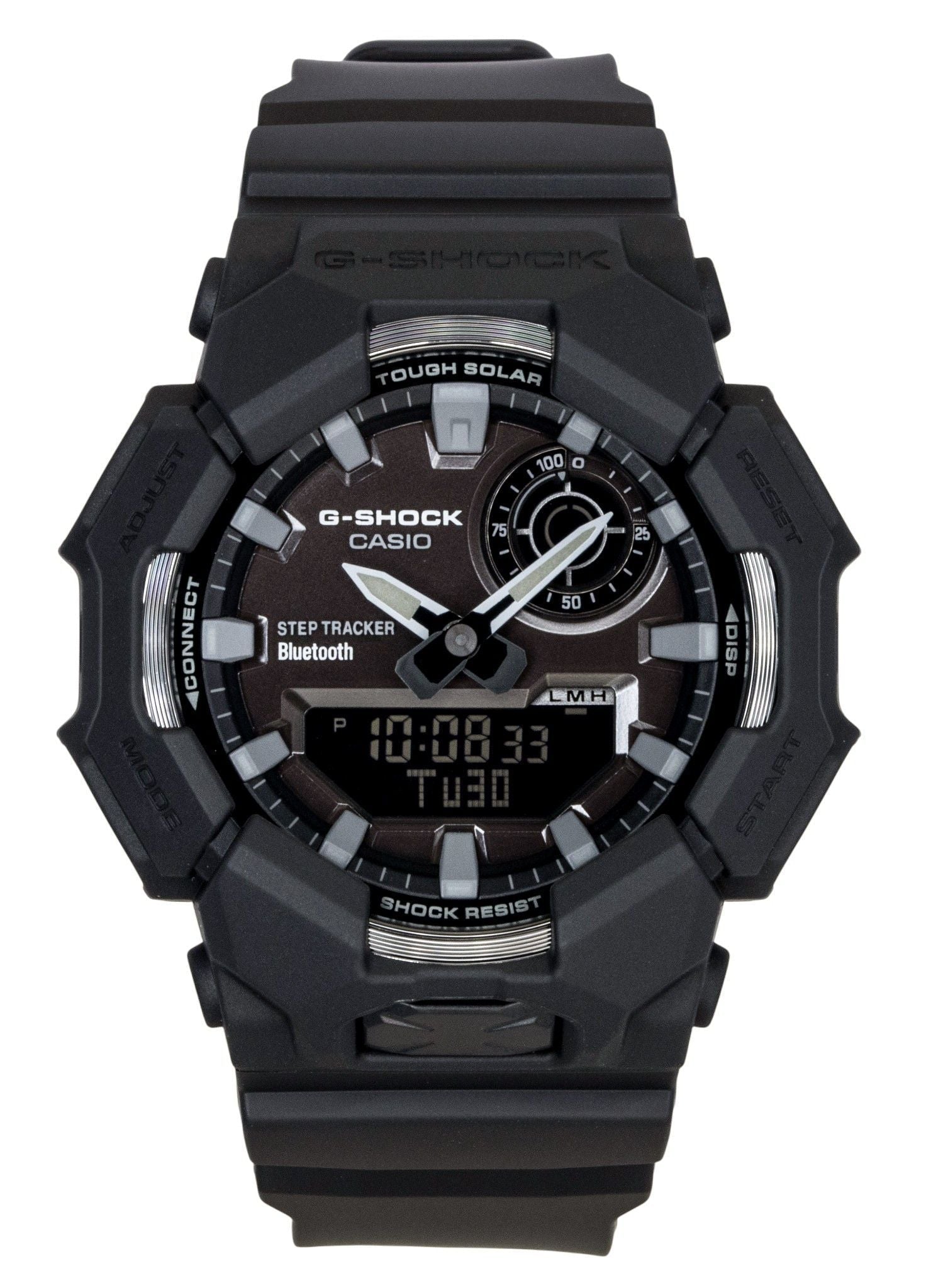 Casio G - Shock Analog Digital Smartphone Link Bio - Based Resin Black Dial Solar GA - B010 - 1A1 200M Men's Watch - Prestige Stones