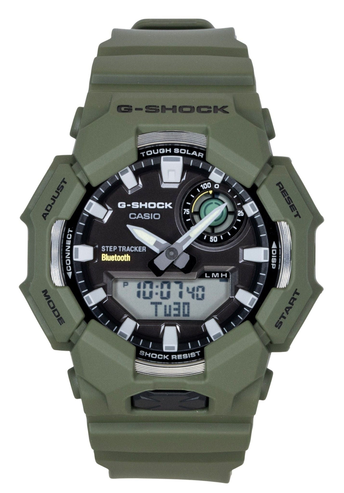 Casio G - Shock Analog Digital Smartphone Link Bio - Based Resin Black Dial Solar GA - B010 - 3A 200M Men's Watch - Prestige Stones