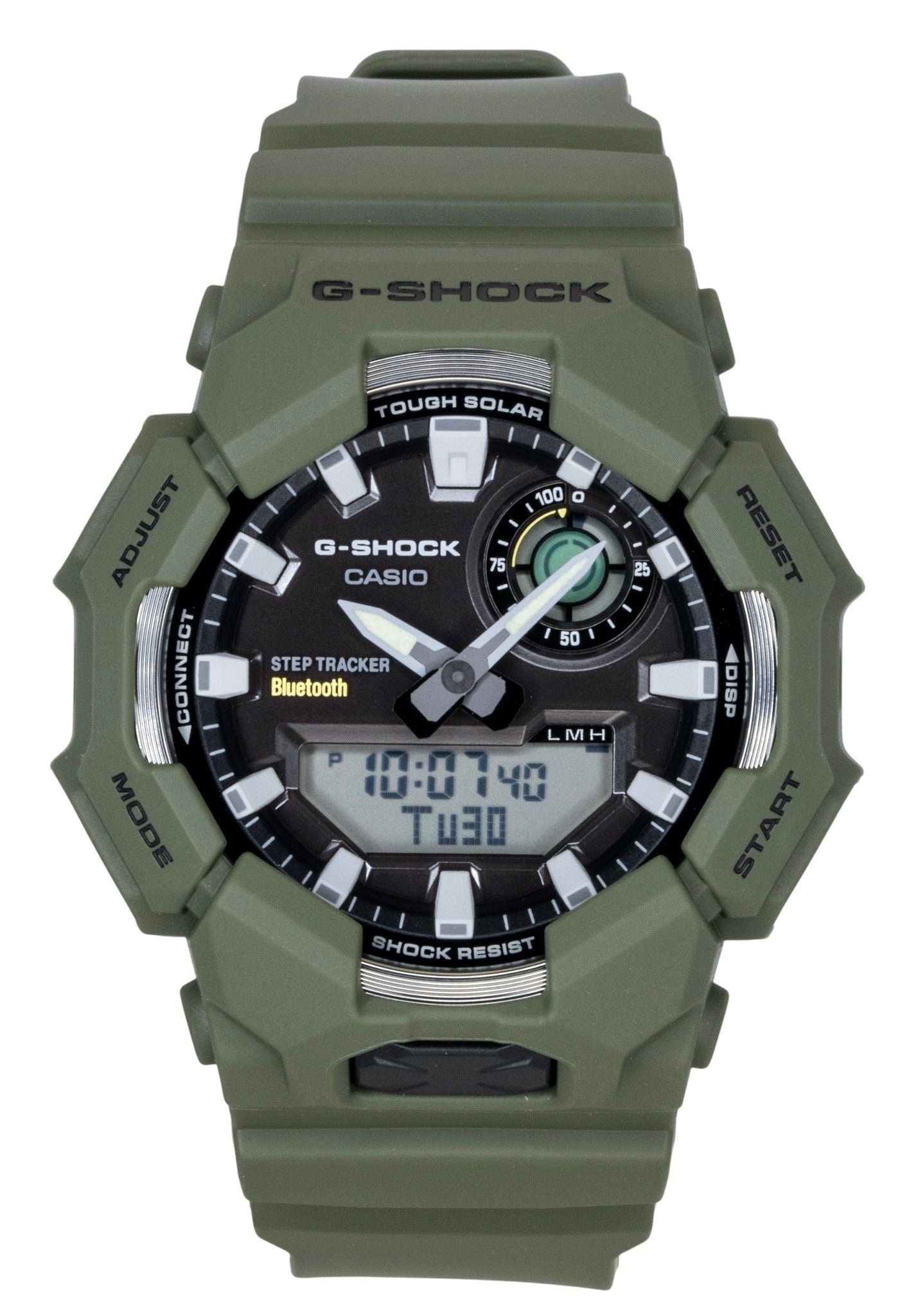 Casio G - Shock Analog Digital Smartphone Link Bio - Based Resin Black Dial Solar GA - B010 - 3A 200M Men's Watch - Prestige Stones
