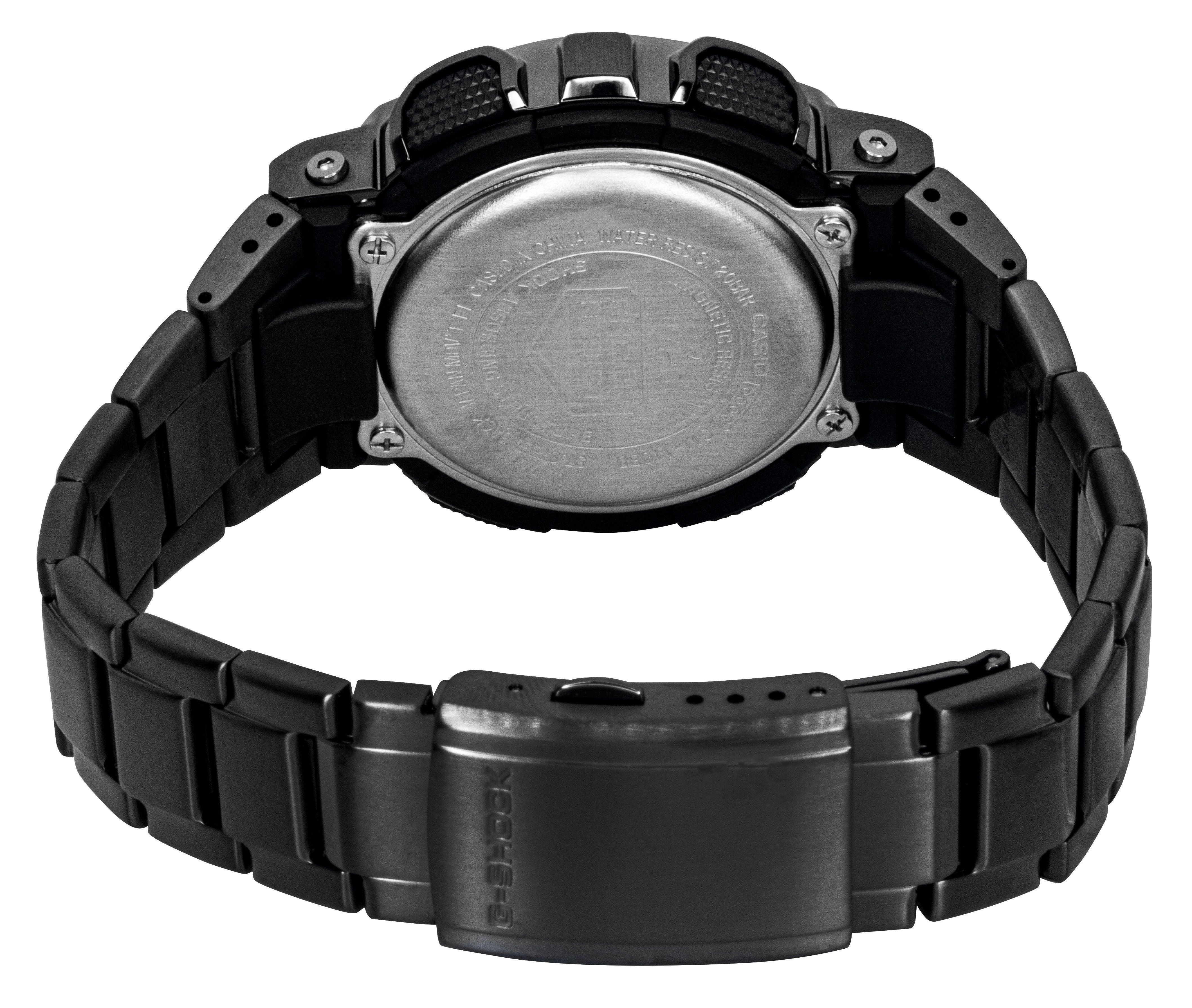 Casio G - Shock Analog Digital Stainless Steel Gold Dial Quartz GM - 110BD - 1A9 200M Men's Watch - Prestige Stones