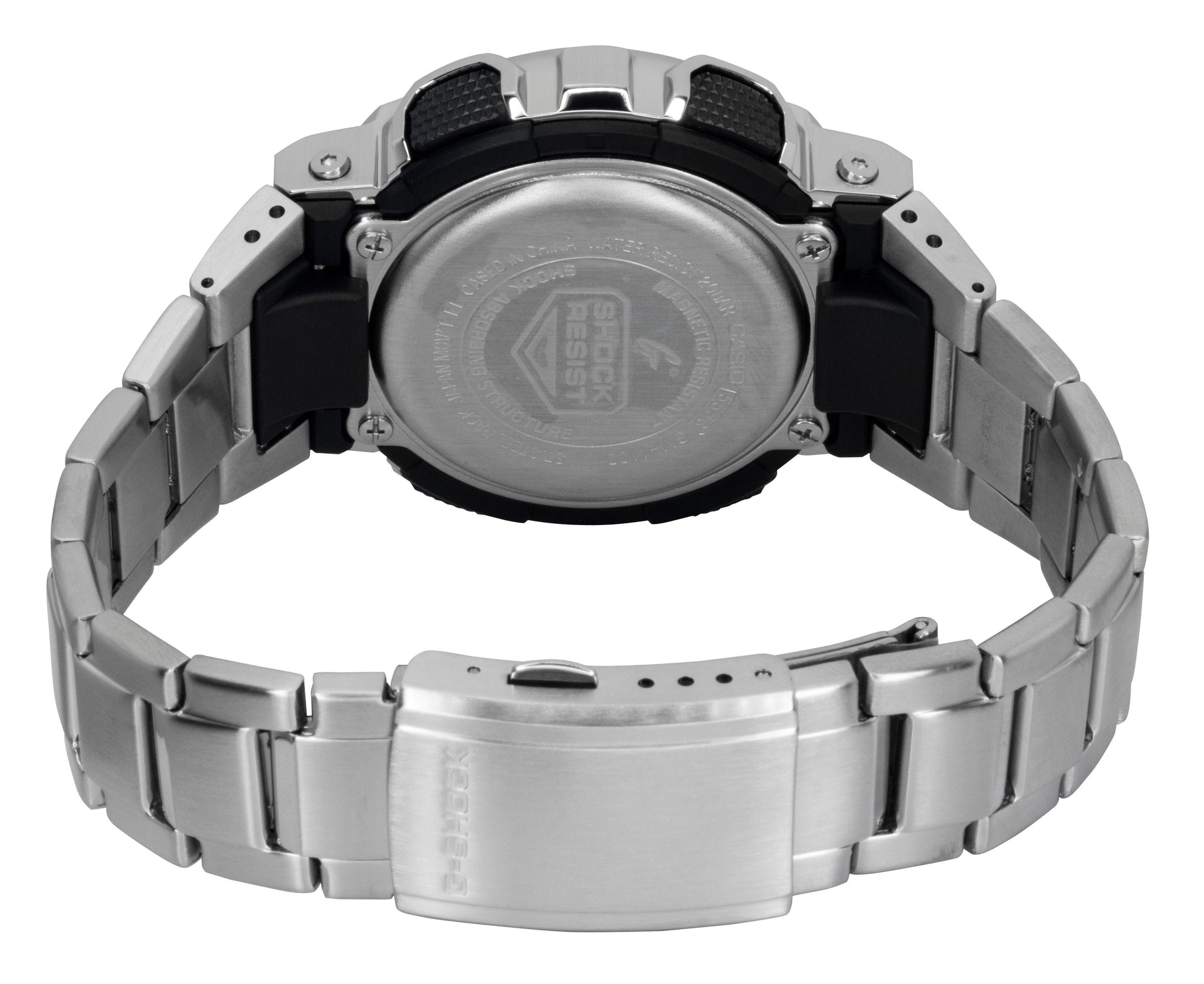 Casio G - Shock Analog Digital Stainless Steel Grey Dial Quartz GM - 110D - 8A 200M Men's Watch - Prestige Stones