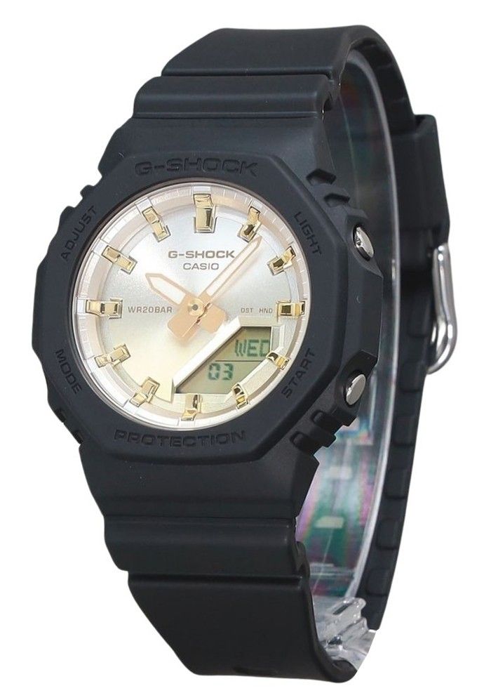 Casio G - Shock Analog Digital Sunset Glow Series Bio Based Resin Gold Dial Quartz GMA - P2100SG - 1A 200M Women's Watch - Prestige Stones
