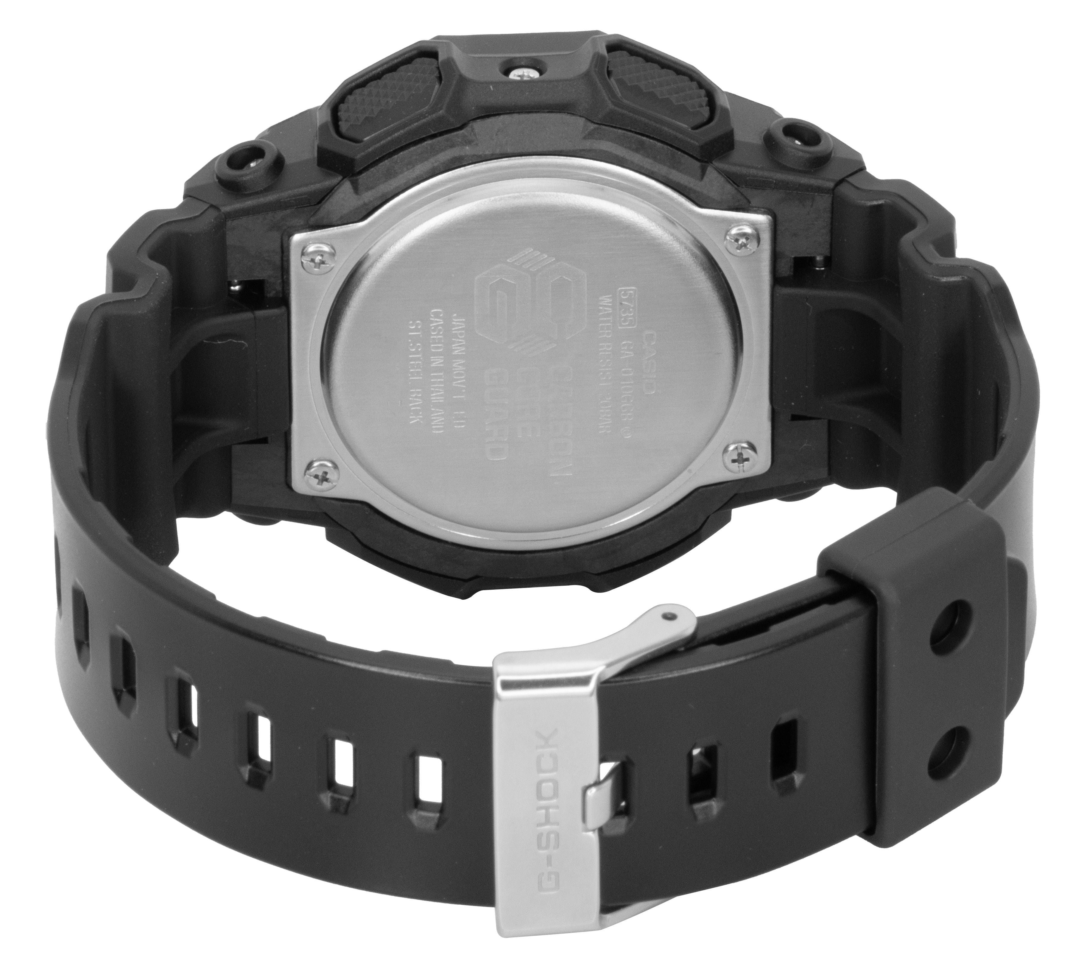 Casio G - Shock Bio - Based Resin Strap Analog Digital Gold Dial Quartz GA - 010GGB - 1A9 200M Men's Watch - Prestige Stones