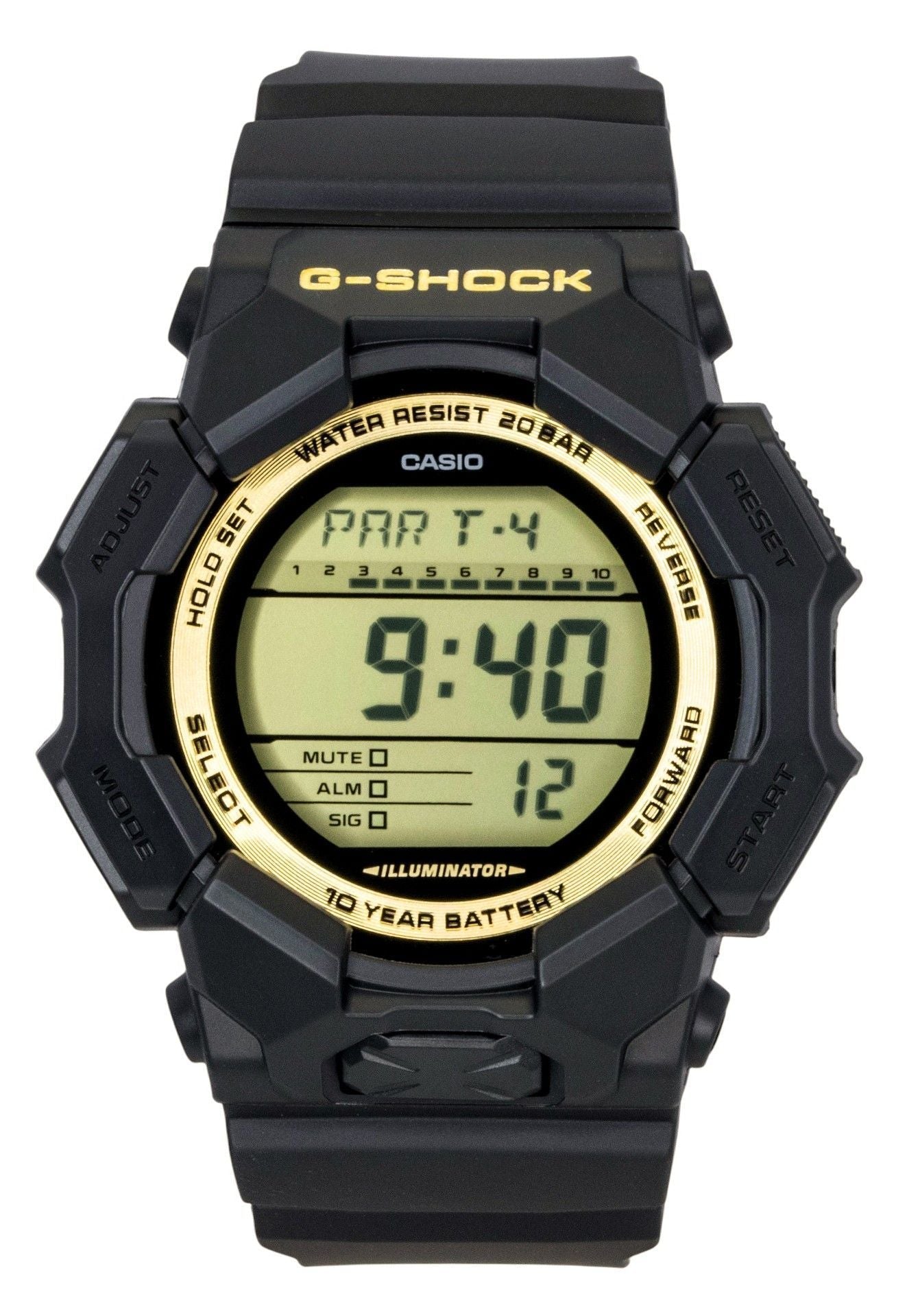 Casio G - Shock Bio - Based Resin Strap Digital Quartz GD - 010GB - 1A9 200M Men's Watch - Prestige Stones
