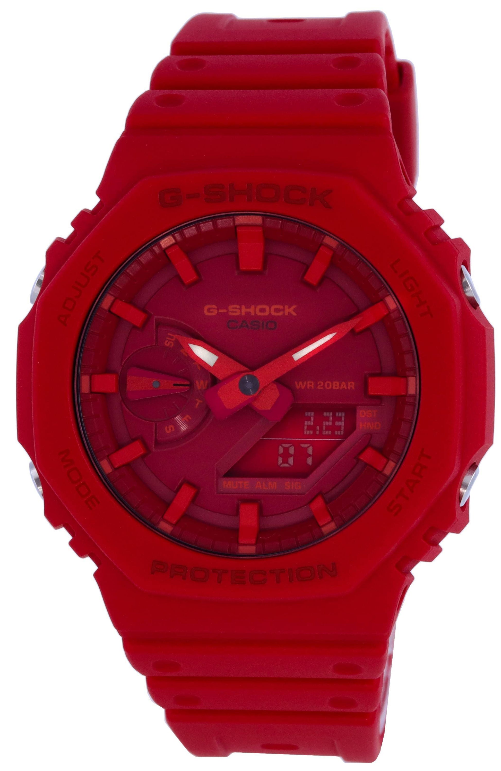 Casio G - Shock Carbon Core Guard Resin Strap Analog Digital GA - 2100 - 4A GA2100 - 4 200M Men's Watch - Prestige Stones