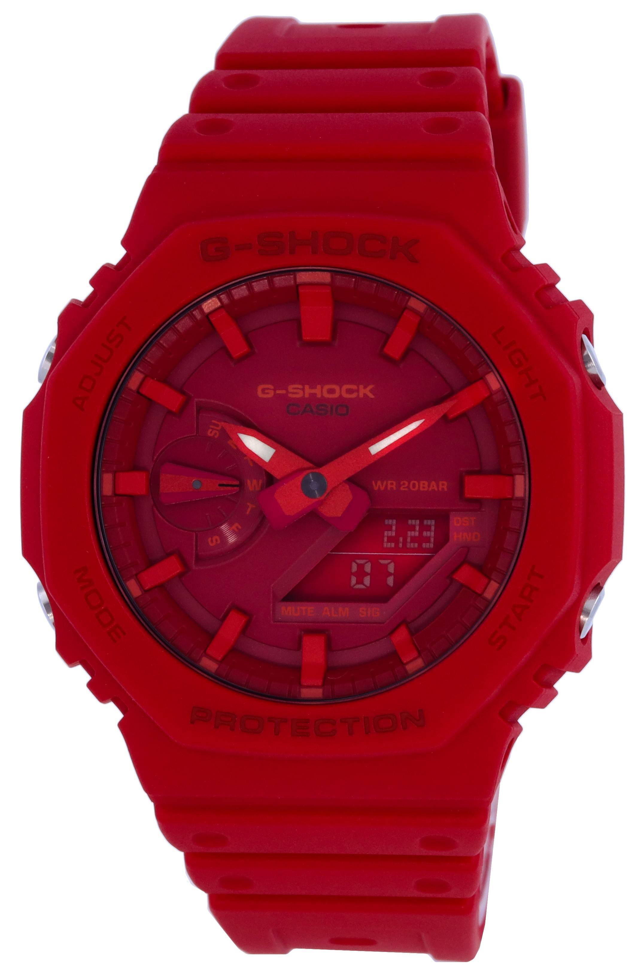 Casio G - Shock Carbon Core Guard Resin Strap Analog Digital GA - 2100 - 4A GA2100 - 4 200M Men's Watch - Prestige Stones