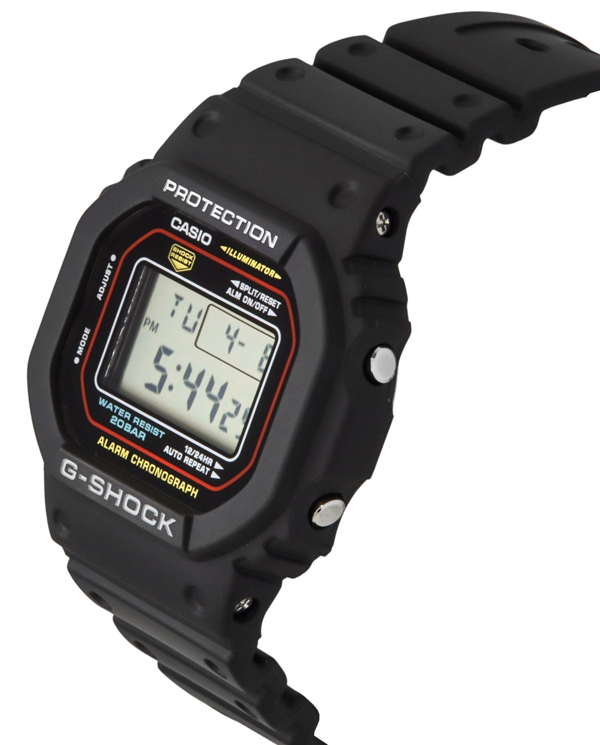 Casio G - Shock Digital Bio - Based Resin Quartz DW - 5600RL - 1 200M Men's Watch - Prestige Stones