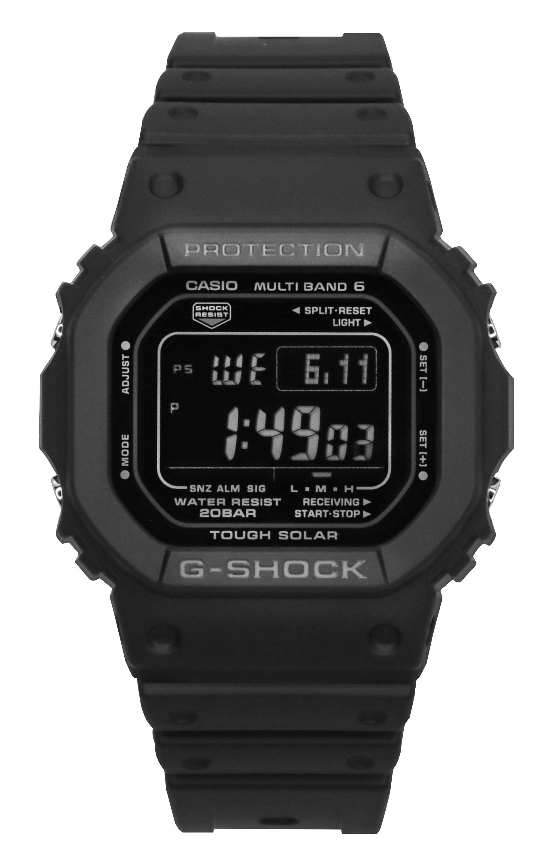 Casio G - Shock Digital Bio - Based Resin Solar GW - 5000HS - 1 200M Men's Watch - Prestige Stones