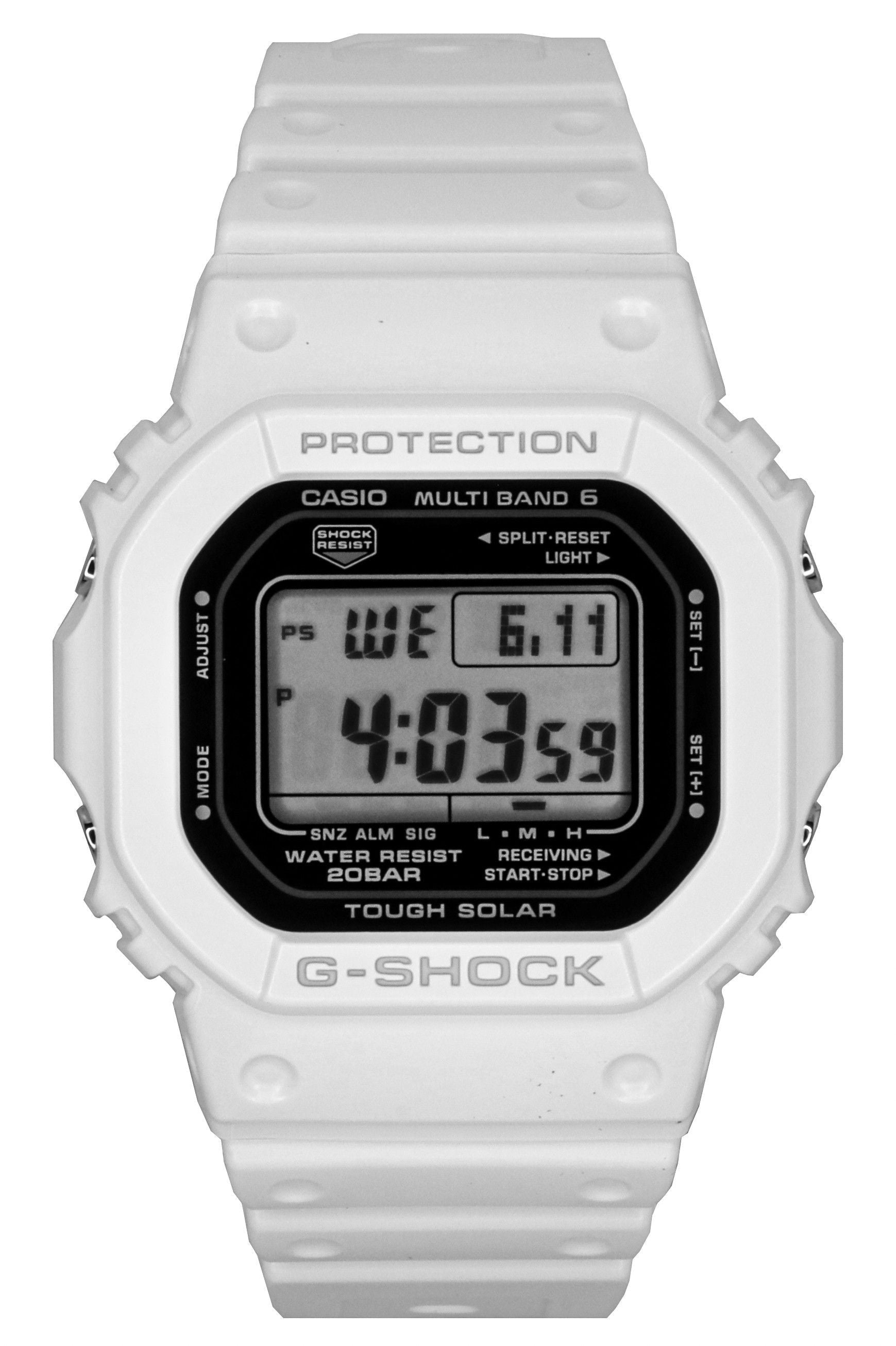 Casio G - Shock Digital Bio - Based Resin Strap Solar GW - 5000HS - 7 200M Men's Watch - Prestige Stones