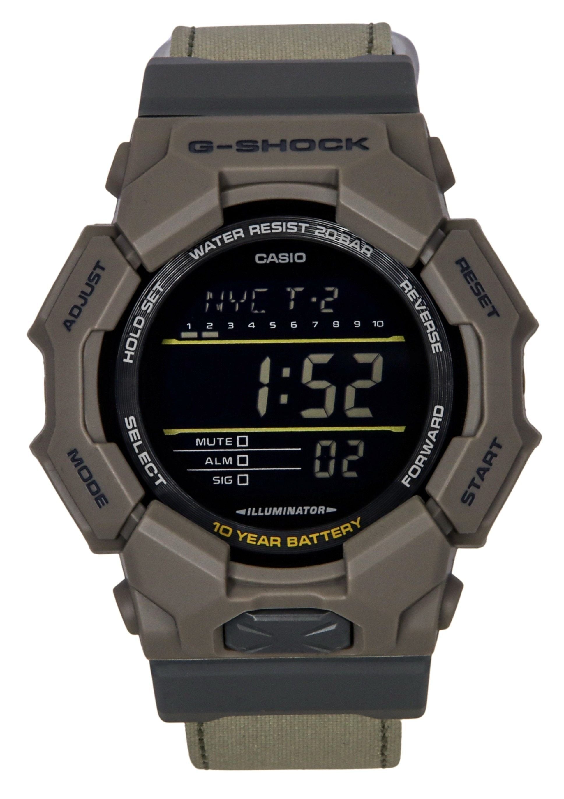 Casio G - Shock Digital Cloth Strap Quartz GD - 010CE - 5 200M Men's Watch - Prestige Stones