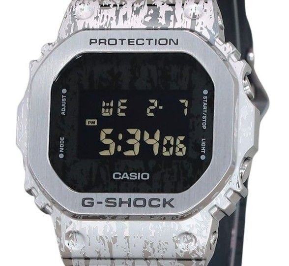 Casio G - Shock Digital Grunge Camouflage Series Grey Dial Quartz GM - 5600GC - 1 200M Men's Watch - Prestige Stones