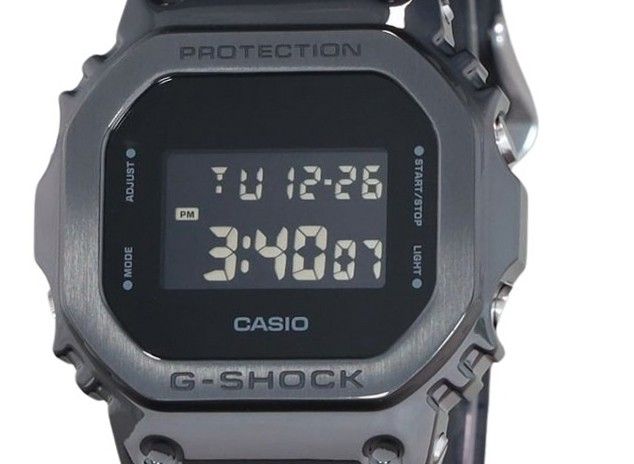 Casio G - Shock Digital Metal Bezel Resin Strap Quartz GM - 5600UB - 1 200M Men's Watch - Prestige Stones