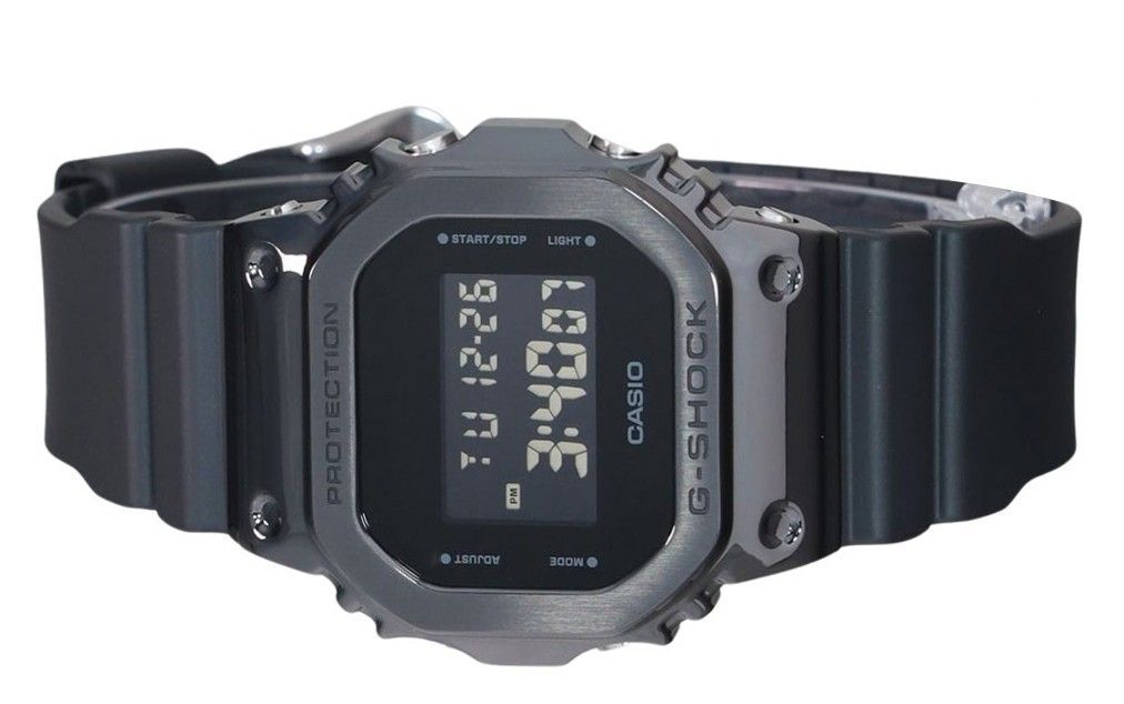 Casio G - Shock Digital Metal Bezel Resin Strap Quartz GM - 5600UB - 1 200M Men's Watch - Prestige Stones