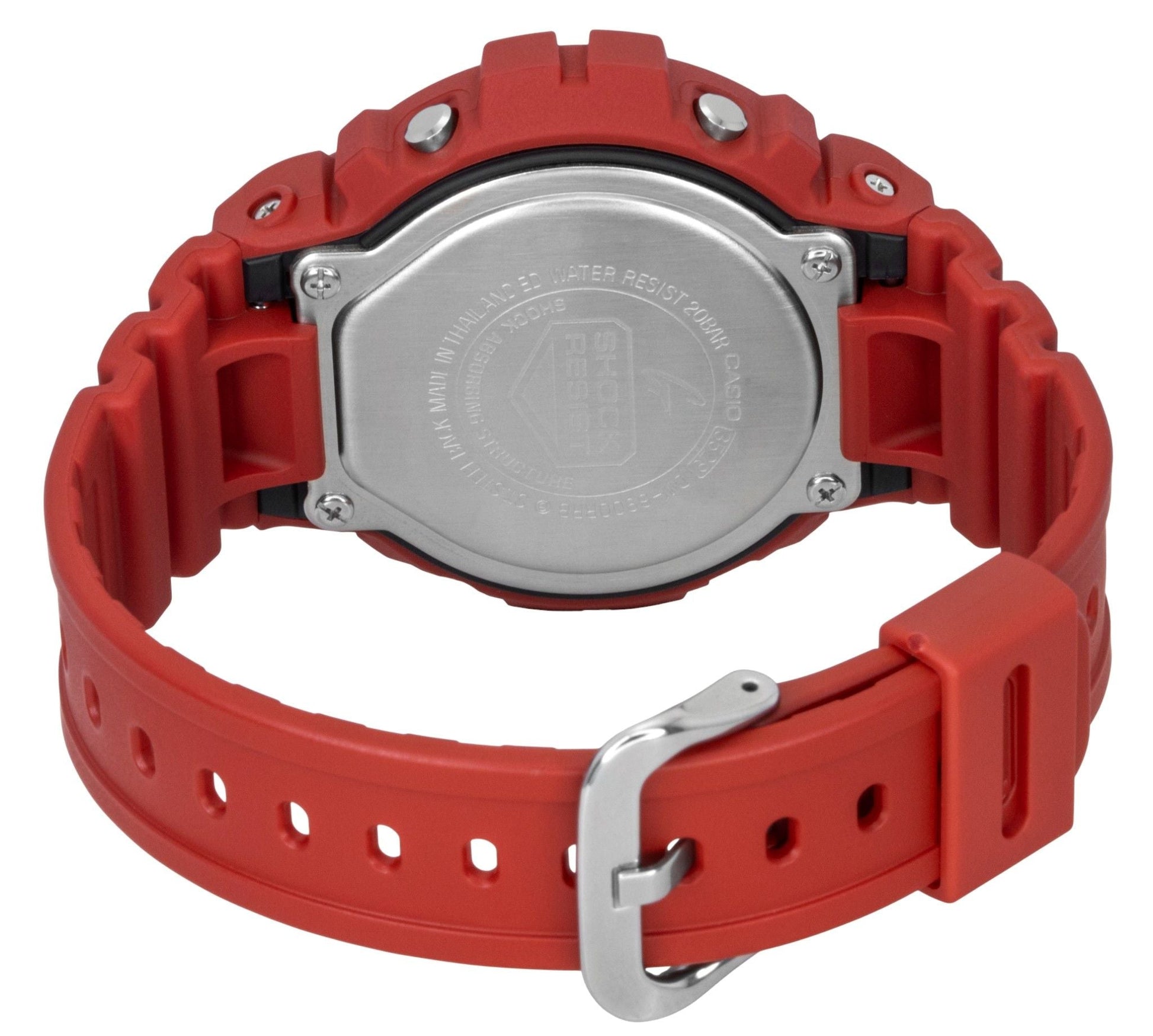 Casio G - Shock Digital Red Bio - Based Resin Strap Quartz DW - 6900RRB - 4 200M Men's Watch - Prestige Stones