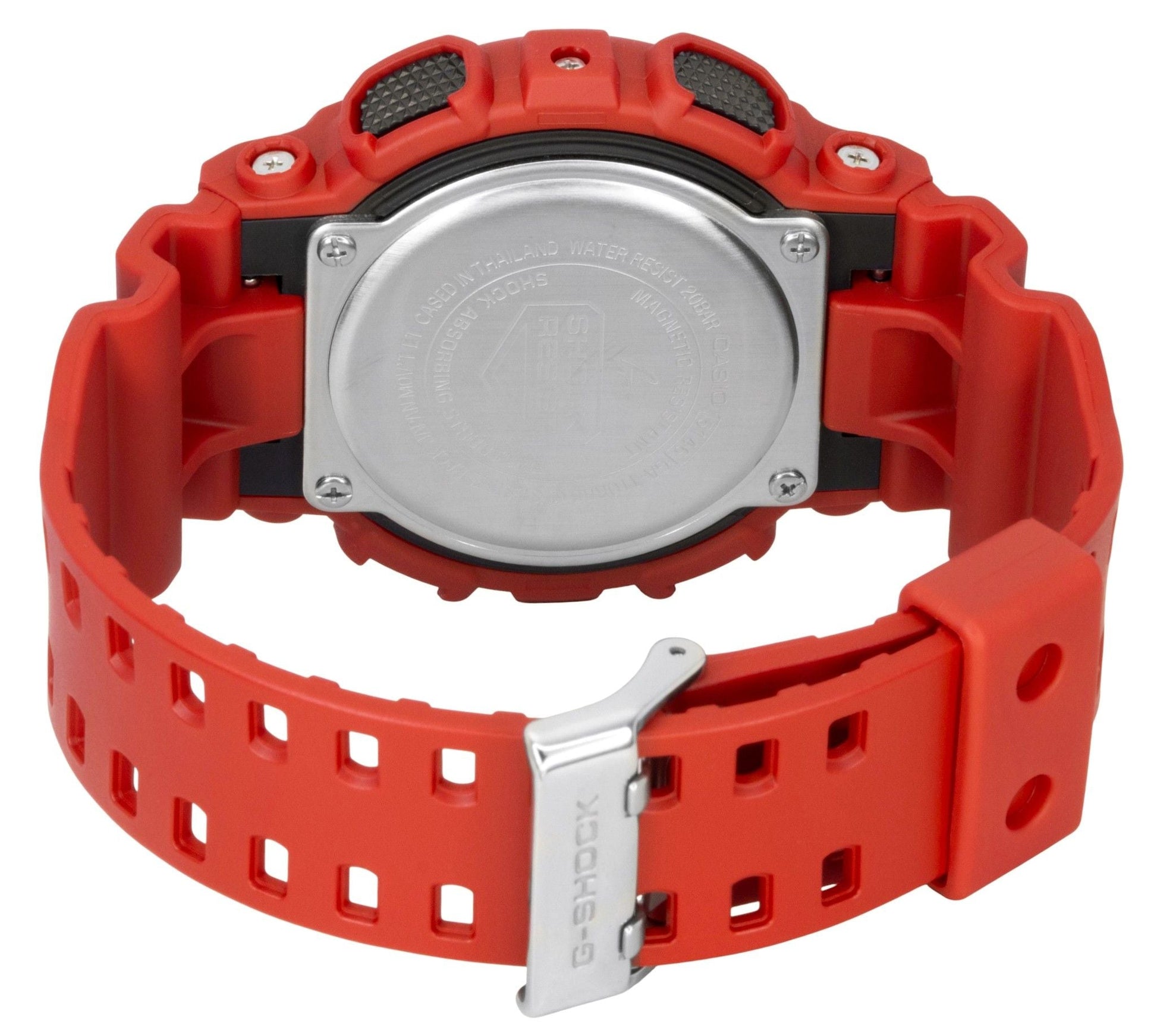 Casio G - Shock Digital Red Bio - Based Resin Strap Quartz GA - 110RRB - 4A 200M Men's Watch - Prestige Stones