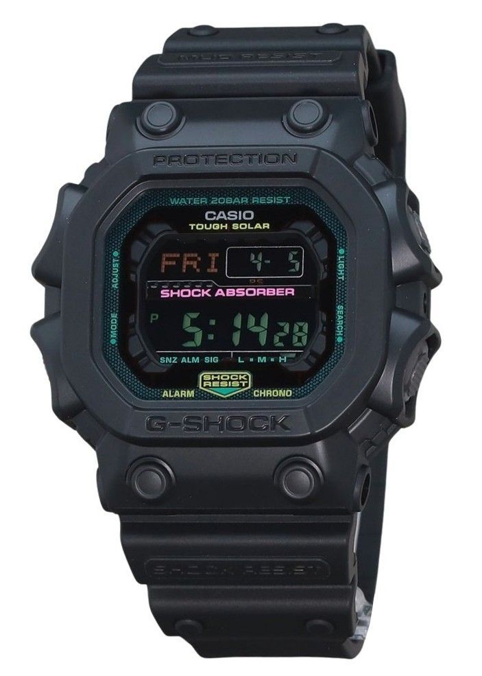 Casio G - Shock Digital Resin Strap Multifluorescent Tough Solar GX - 56MF - 1 200M Men's Watch - Prestige Stones