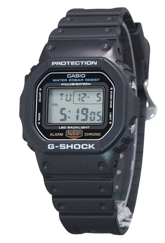 Casio G - Shock Digital Resin Strap Quartz DW - 5600UE - 1 200M Men's Watch - Prestige Stones