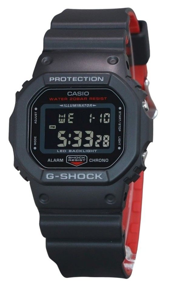 Casio G - Shock Digital Resin Strap Quartz DW - 5600UHR - 1 200M Men's Watch - Prestige Stones