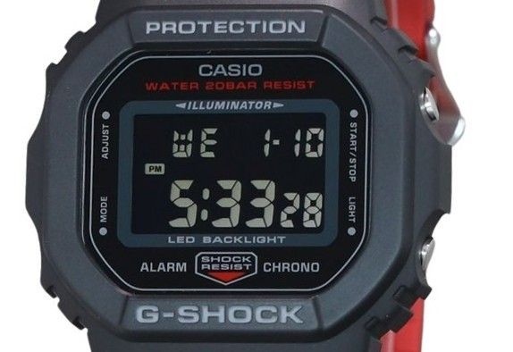 Casio G - Shock Digital Resin Strap Quartz DW - 5600UHR - 1 200M Men's Watch - Prestige Stones