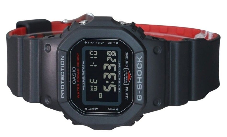 Casio G - Shock Digital Resin Strap Quartz DW - 5600UHR - 1 200M Men's Watch - Prestige Stones