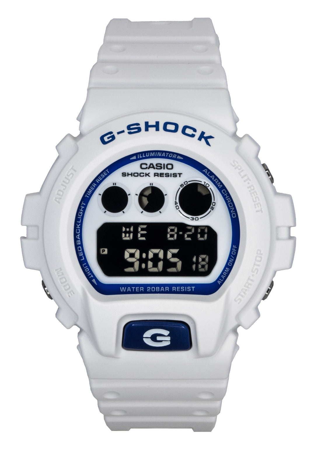 Casio G - Shock Digital Resin Strap Quartz DW - 6900HDS - 7A1 200M Men's Watch - Prestige Stones