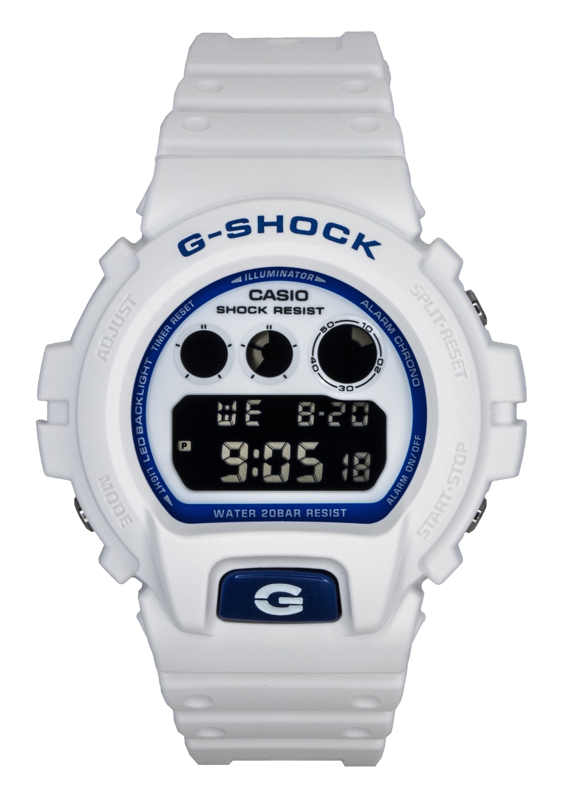 Casio G - Shock Digital Resin Strap Quartz DW - 6900HDS - 7A1 200M Men's Watch - Prestige Stones