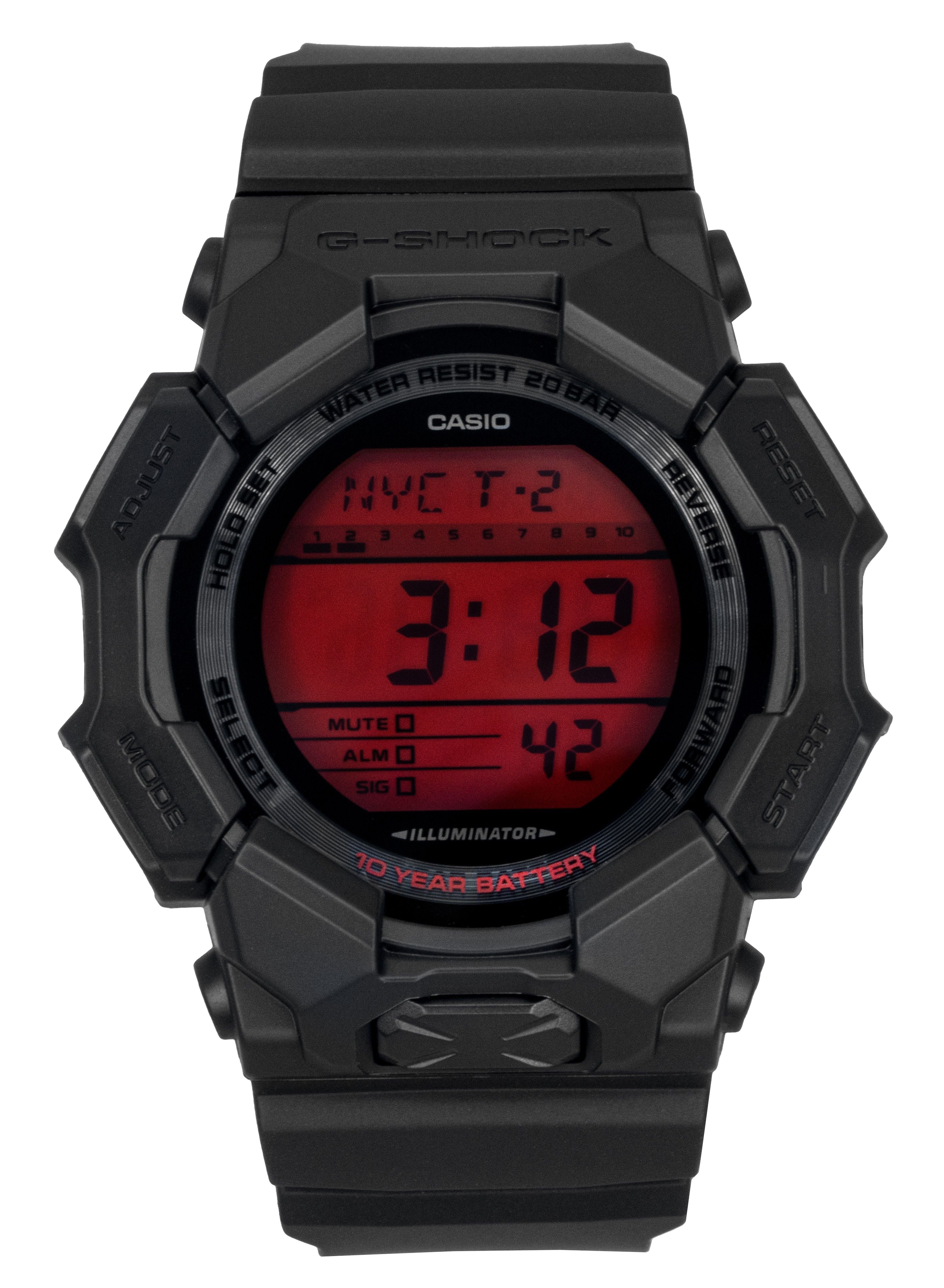 Casio G - Shock Digital Resin Strap Quartz GD - 010BBR - 1 200M Men's Watch - Prestige Stones