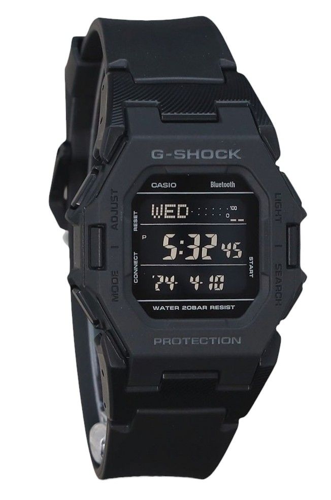 Casio G - Shock Digital Smartphone Link Black Resin Strap Quartz GD - B500 - 1 200M Men's Watch - Prestige Stones